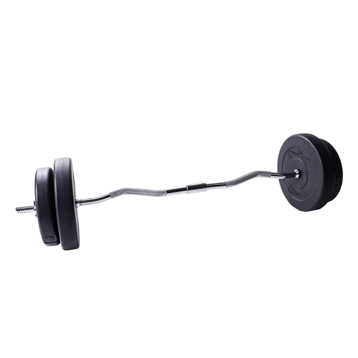GORILLA SPORTS Hantel-Set E-Series SZ-Curlset 25 mm Kunststoff 30 kg