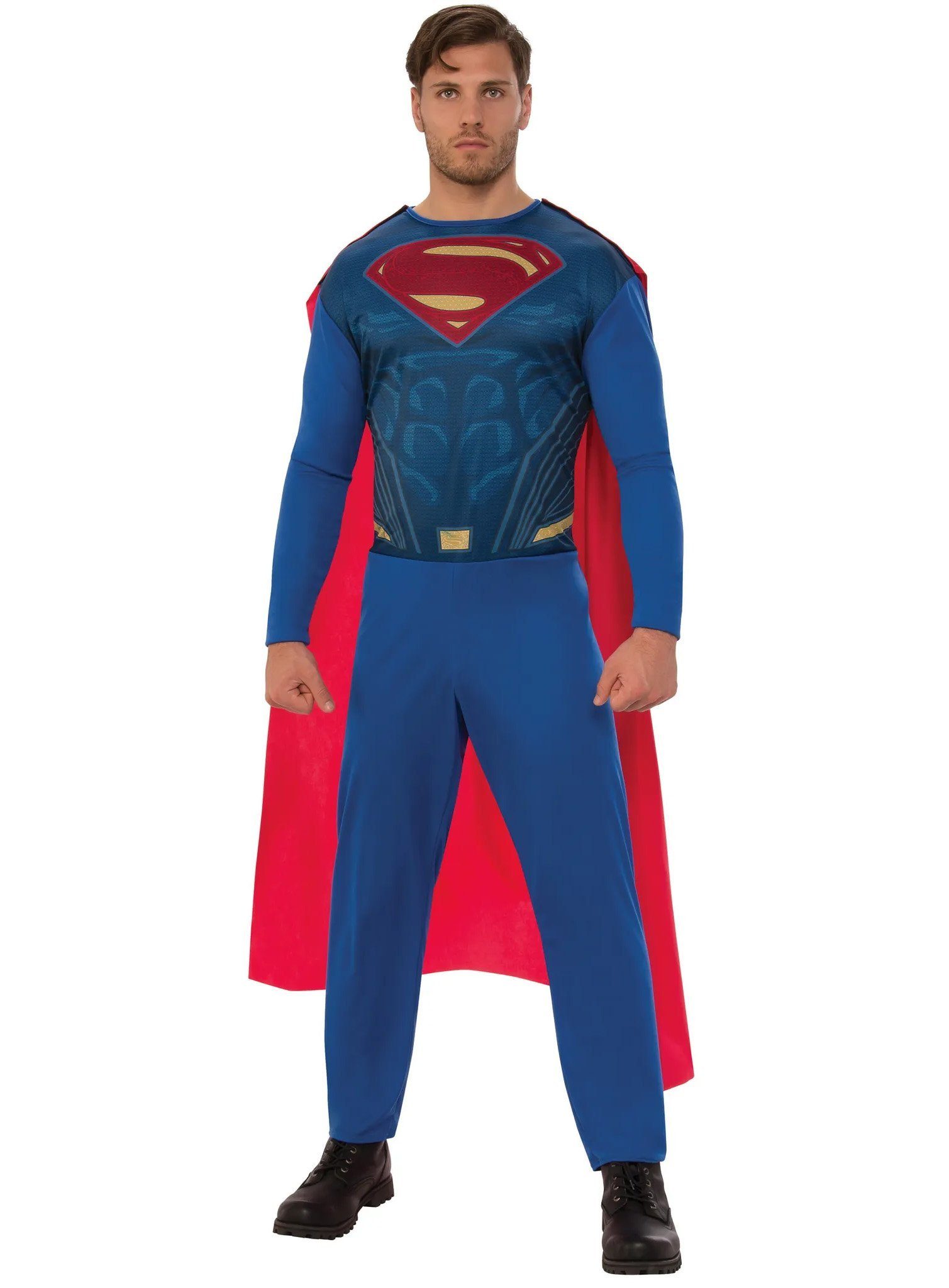 Rubie´s Kostüm Superman Comic Kostüm, Schnell & easy verkleidet als Comic-Superheld!