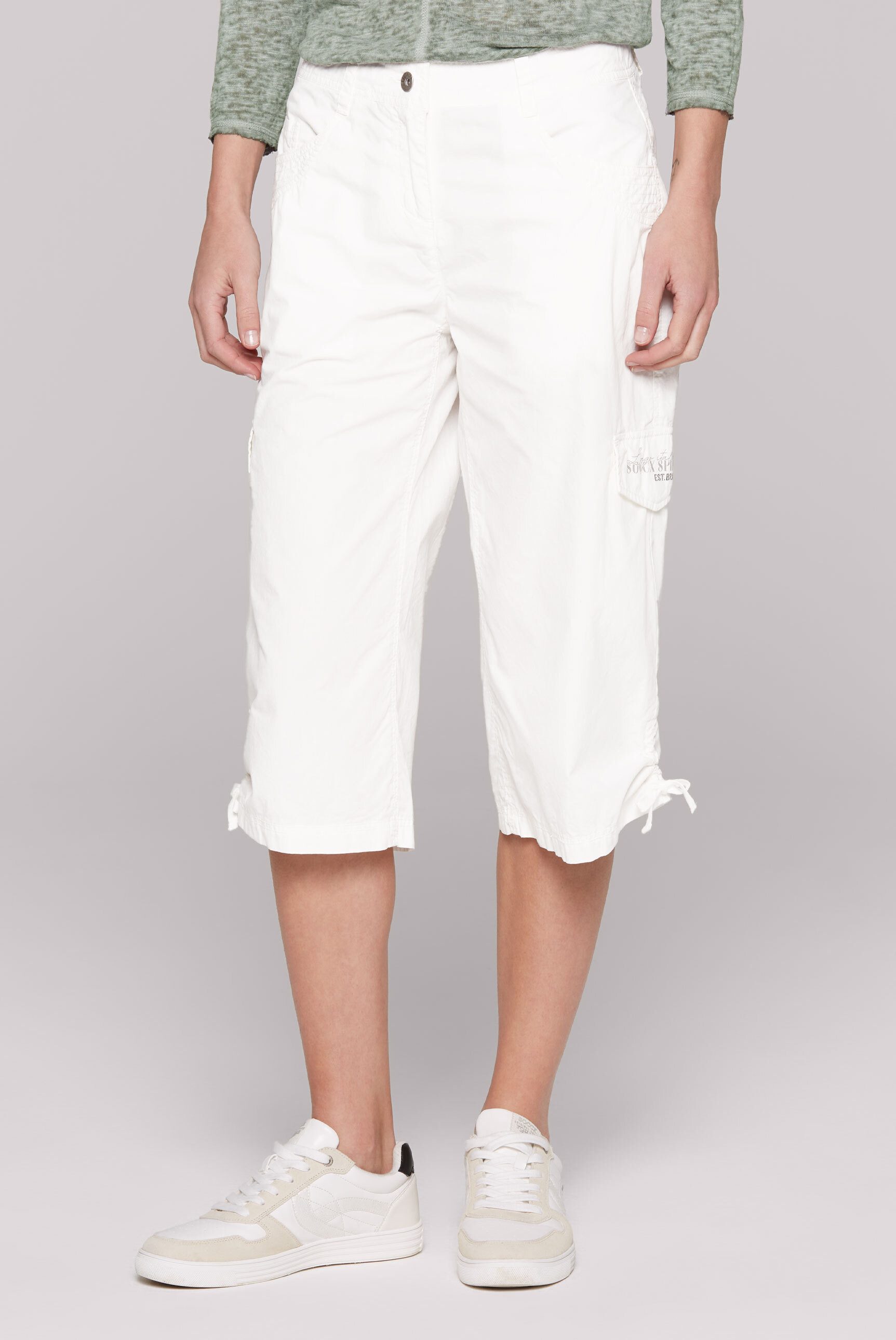SOCCX Shorts, mit Bindeband am Saum günstig online kaufen