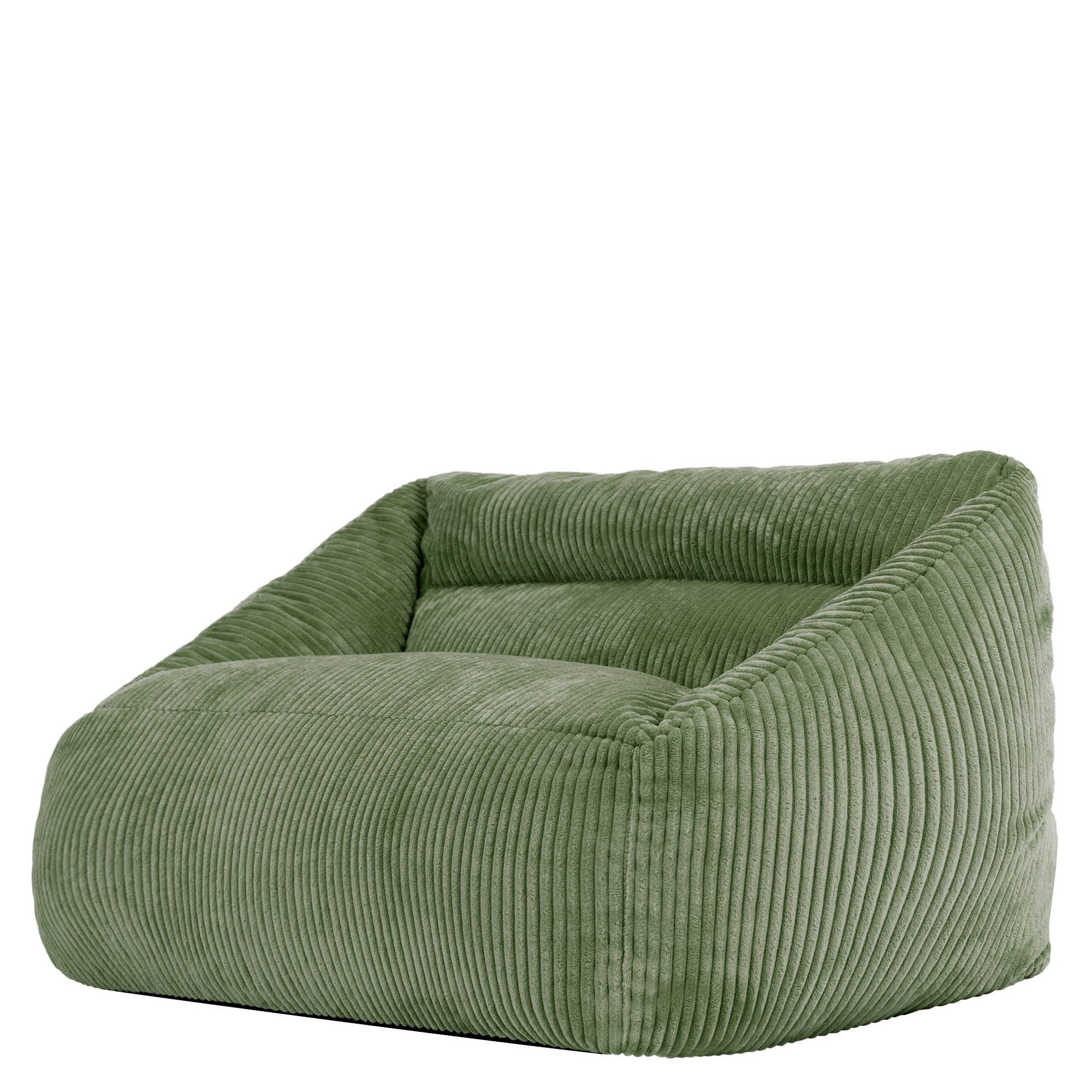 icon Sitzsack Sofa für Kinder aus Cord mit Füllung, Made in Germany, für Kinderzimmer, flauschig von ICON