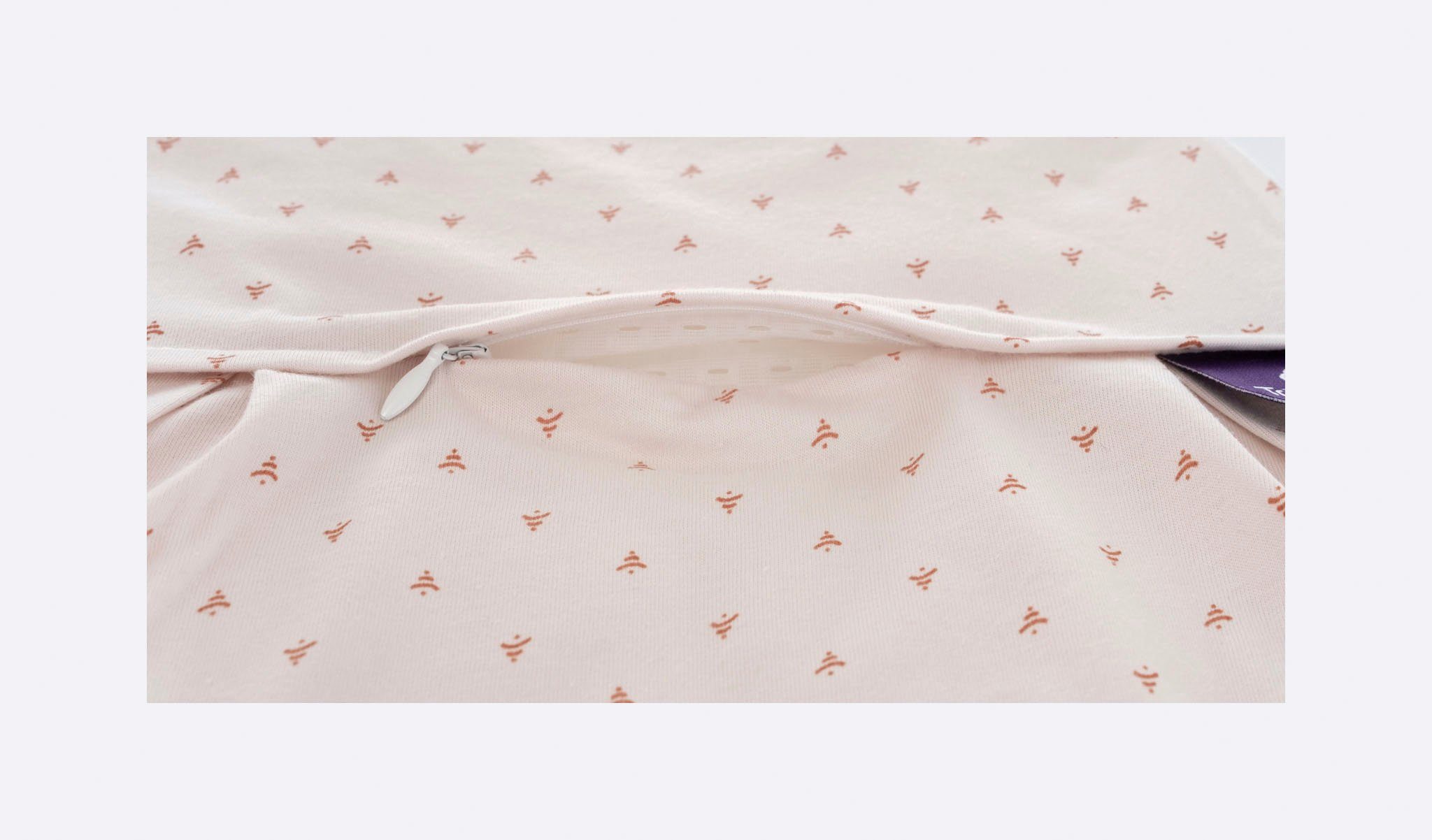 Träumeland Babyschlafsack Außenschlafsack LIEBMICH Twister, in den Größen 50/56-80/83 cm