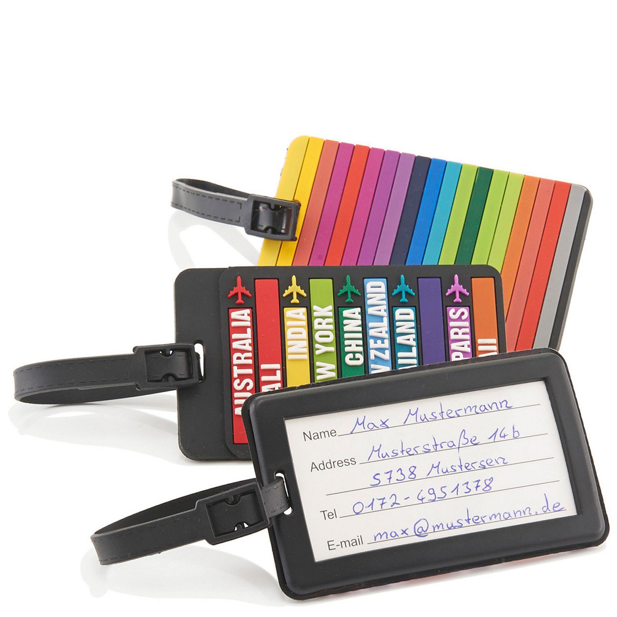travelite Trolley Accessories - Kofferanhänger Multicolour