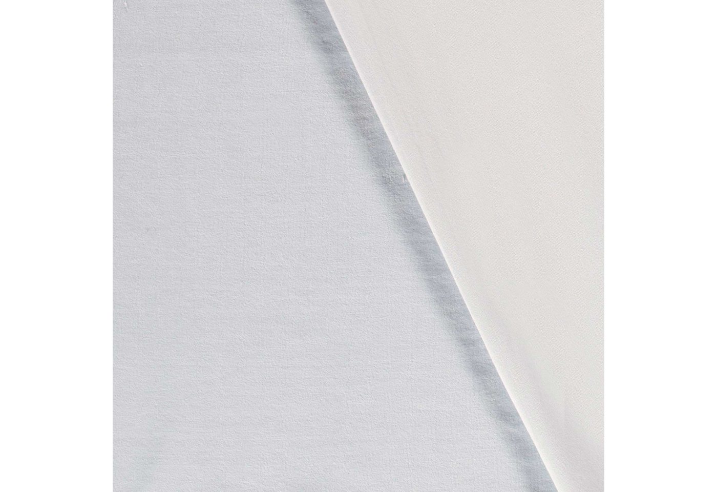 Thumbnail - maDDma Stoff Velour Nicky uni ab 50 x 150cm Jersey Velourstoff Baumwolle, 103 - babyblau