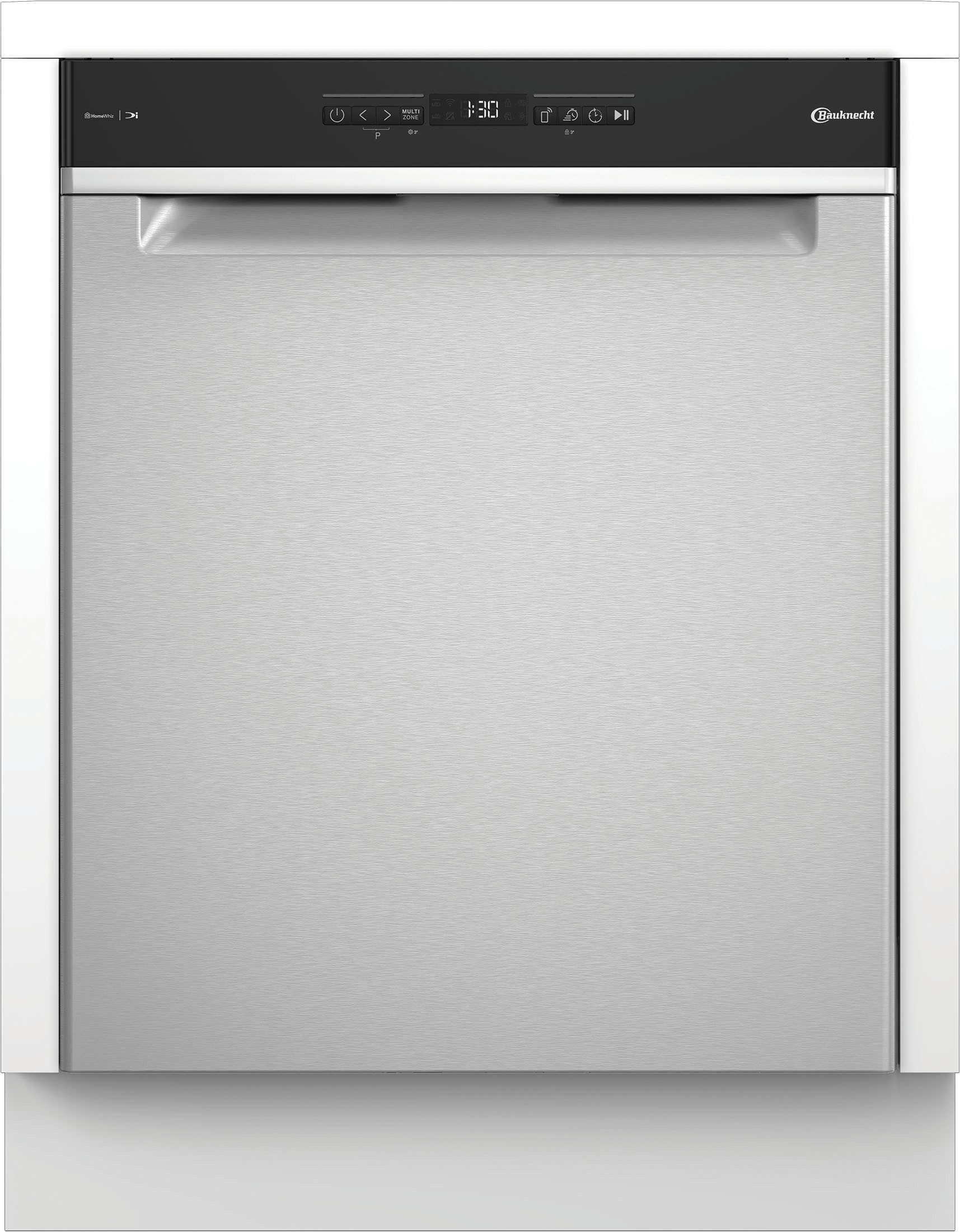BAUKNECHT Unterbaugeschirrspüler OBUC Ecosilent2 8650, 8,9 l, 14 Maßgedecke, ActiveDry – automatische Türöffnung, 2+2 Herstellergarantie