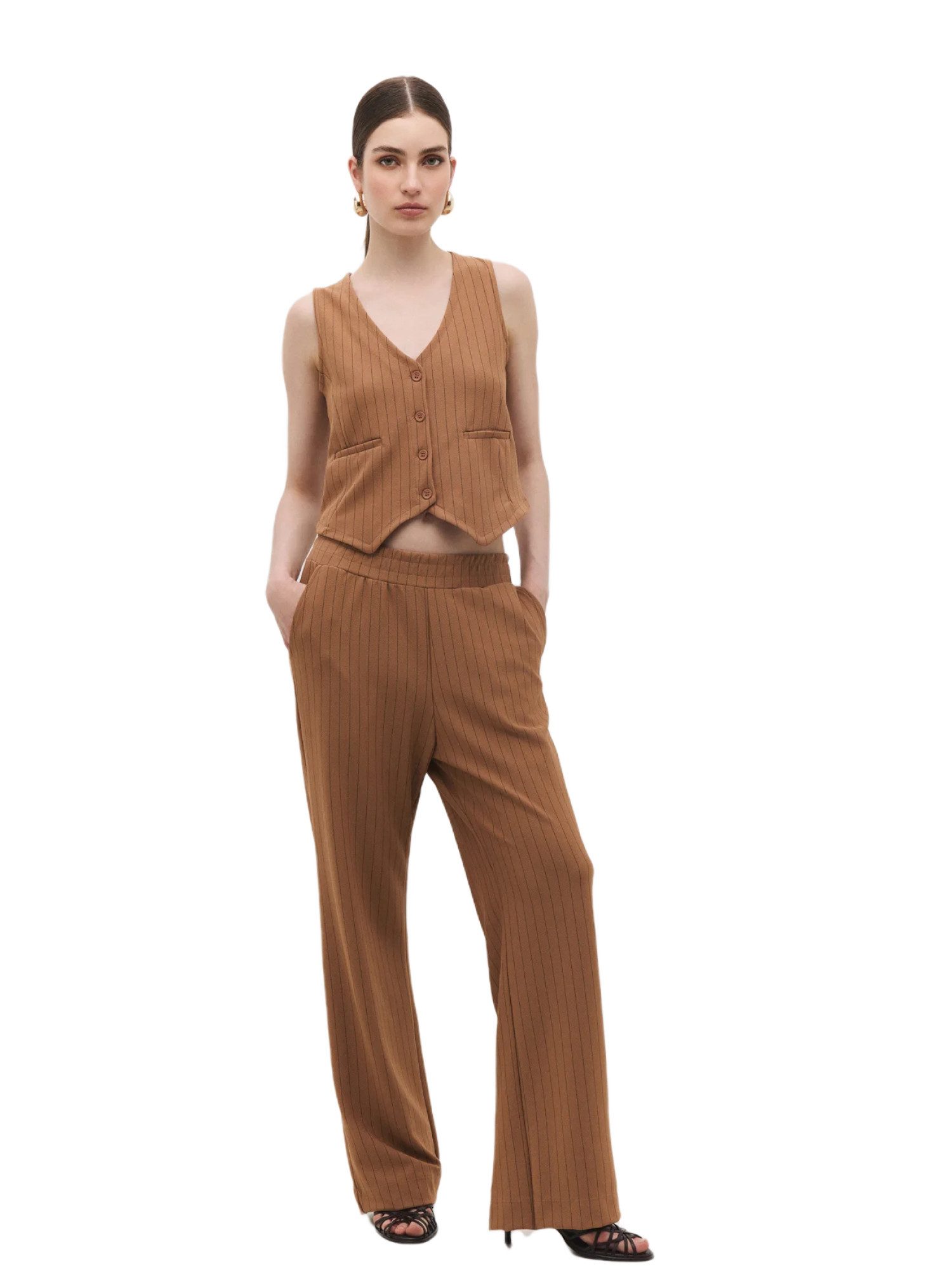 No Matter What Bequeme Jeans Hose mit geradem Bein