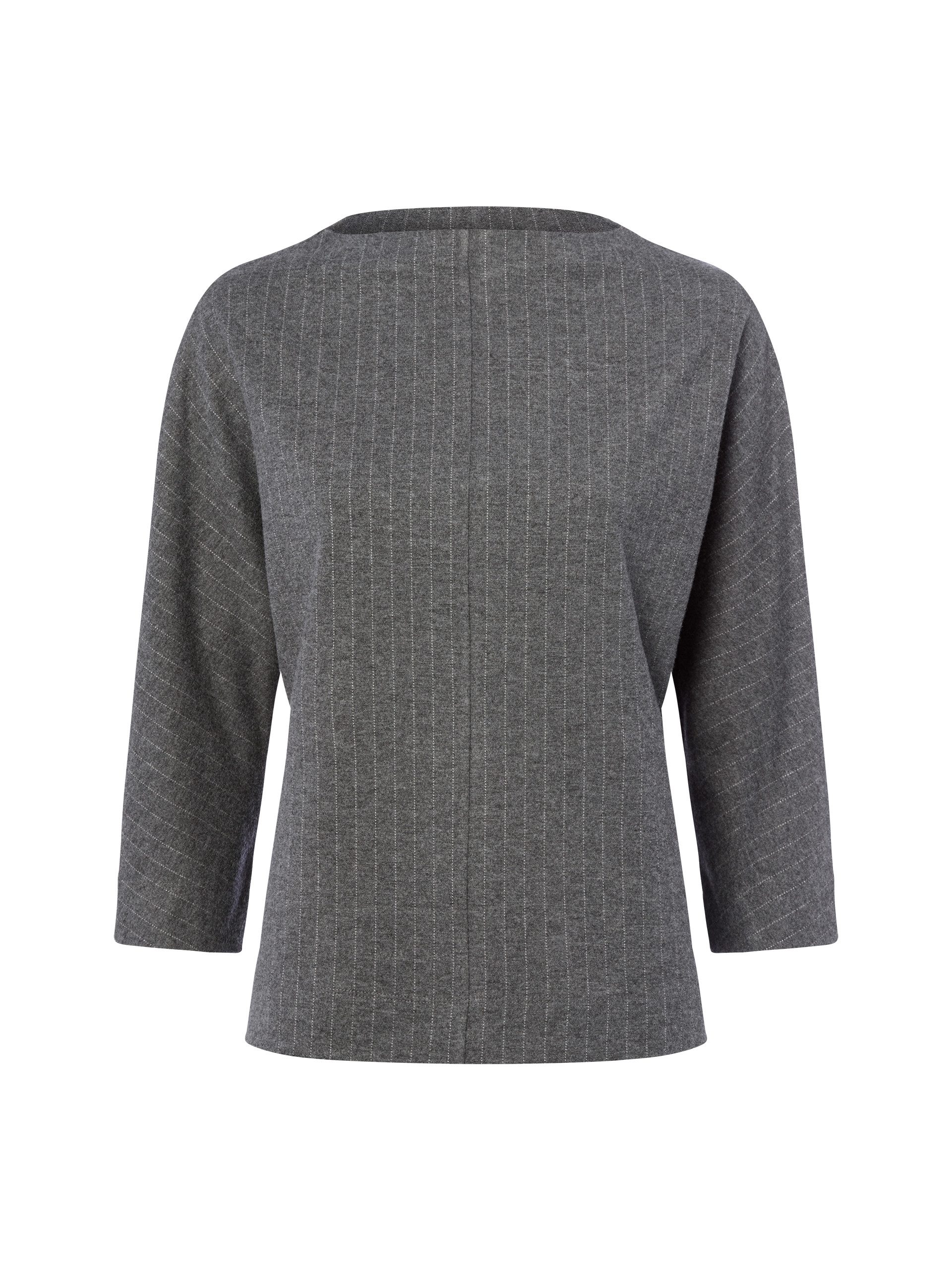 3/4 Arm-Pullover Sweatshirt