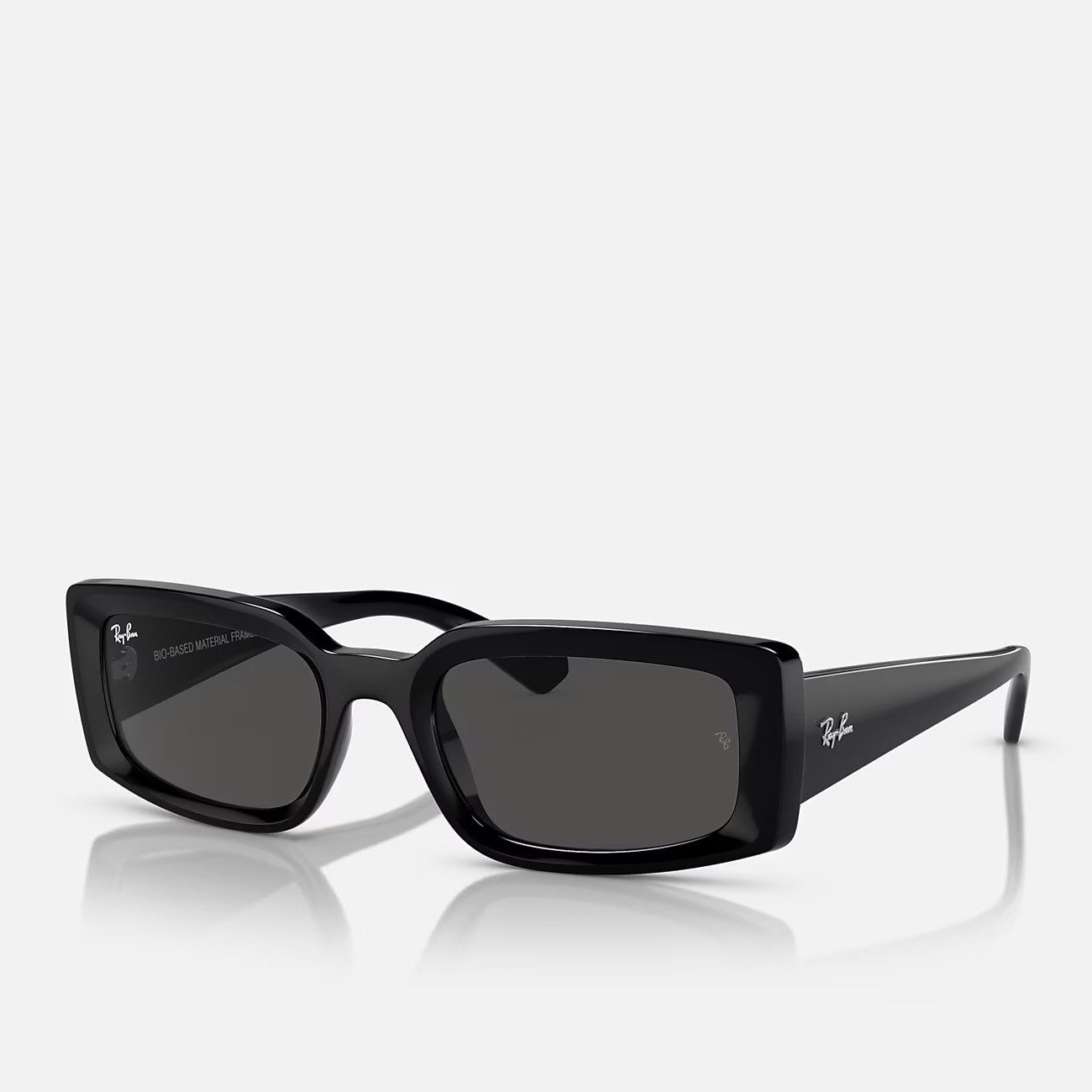 Ray-Ban Sonnenbrille Ray-Ban Kiliane Bio Based RB4395 667787 54 Black Dark Grey