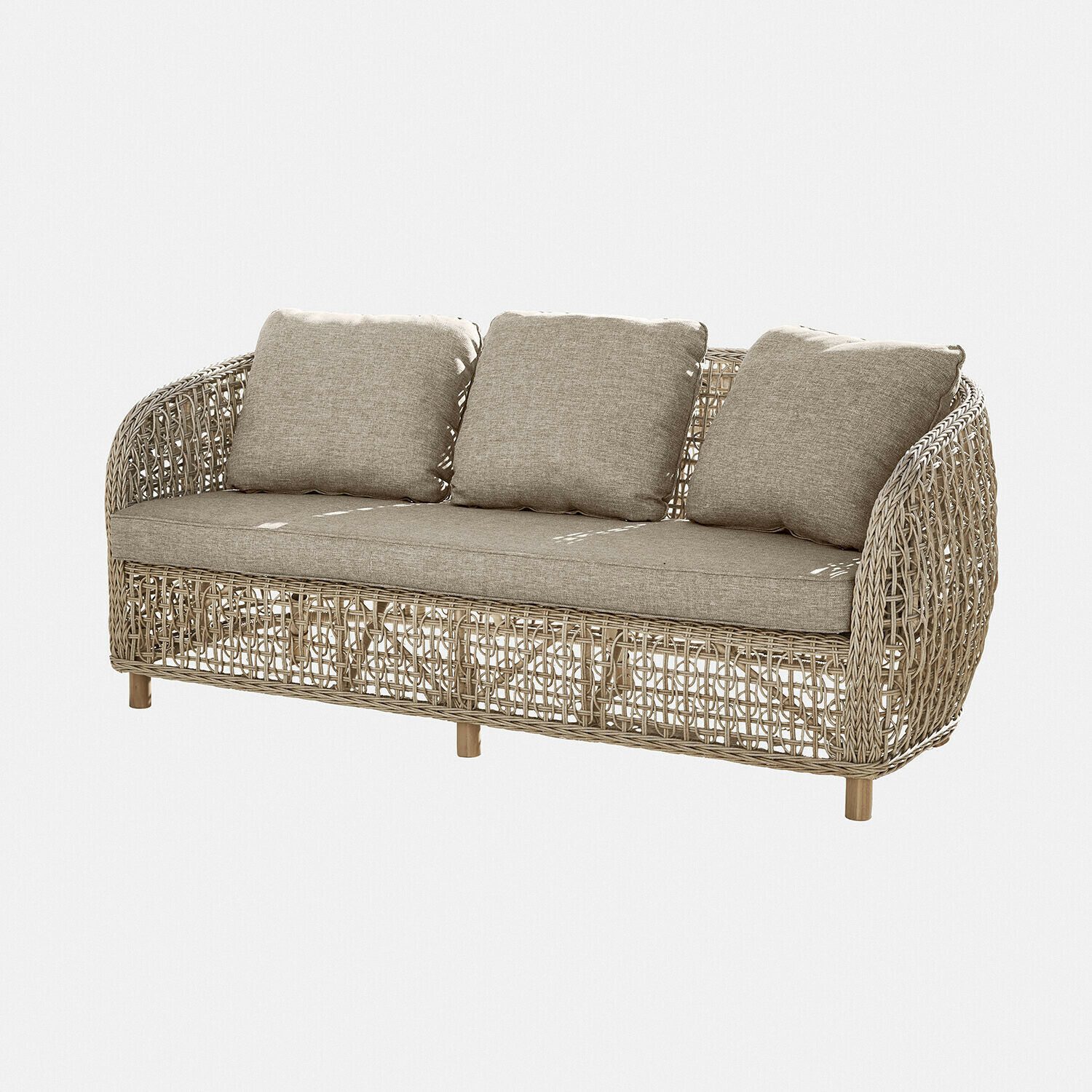 Mirabeau Sofa Sofa Ventiglio grau/braun