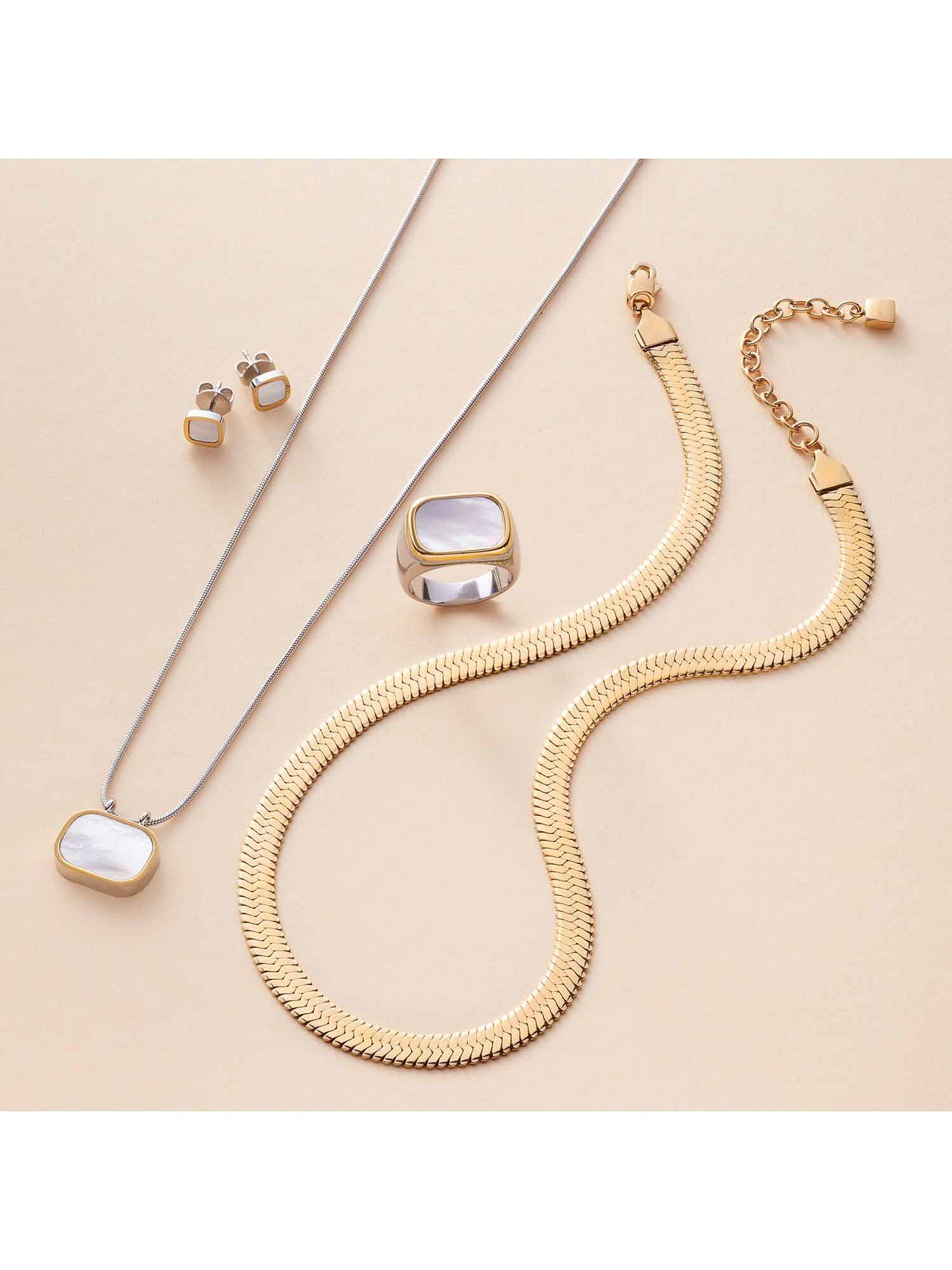 LEONARDO Edelstahlkette Leonardo Damen-K...