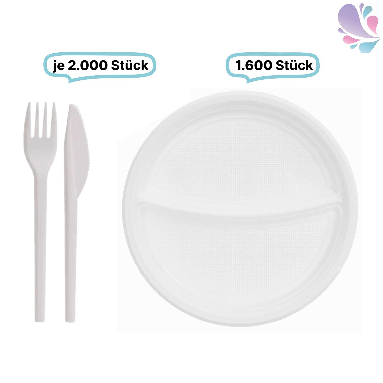 Blanc Hygienic Speiseteller