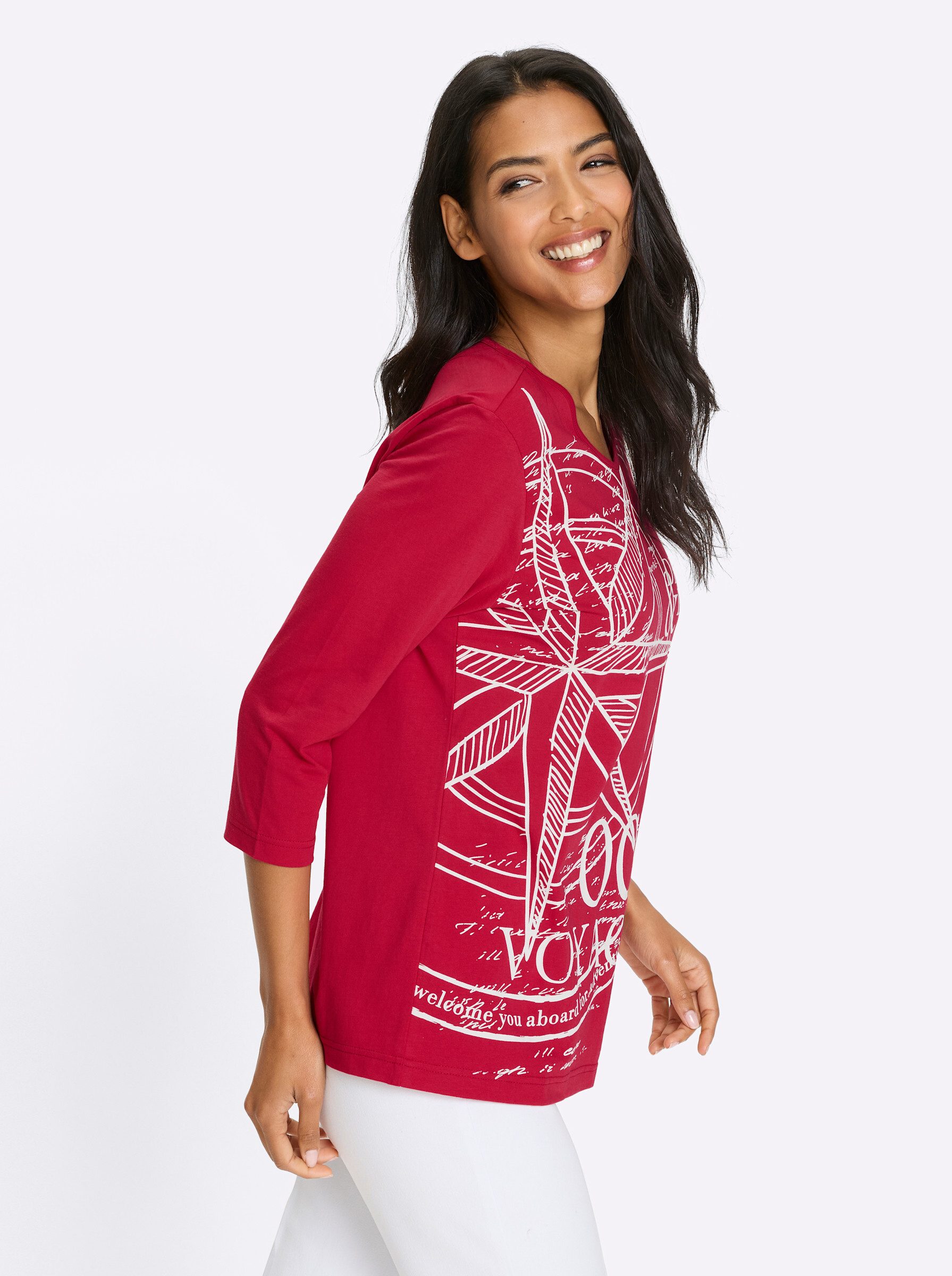 Sieh an! T-Shirt 3/4-Arm-Shirt 3/4-Arm – Bild 5 von 5