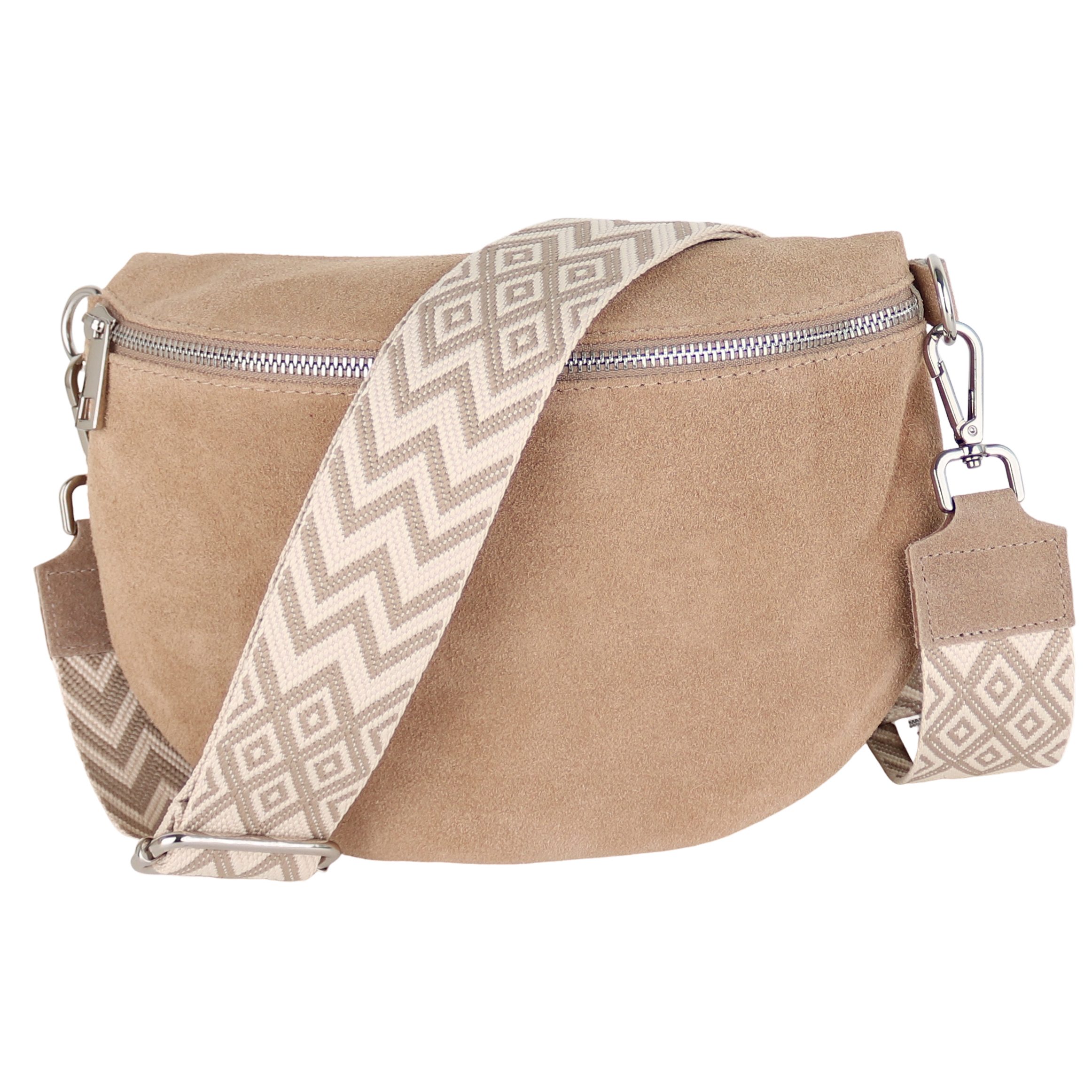 MIRROSI Bauchtasche Damen,Wildleder, Made in Italy,Umhängetasche, günstig online kaufen