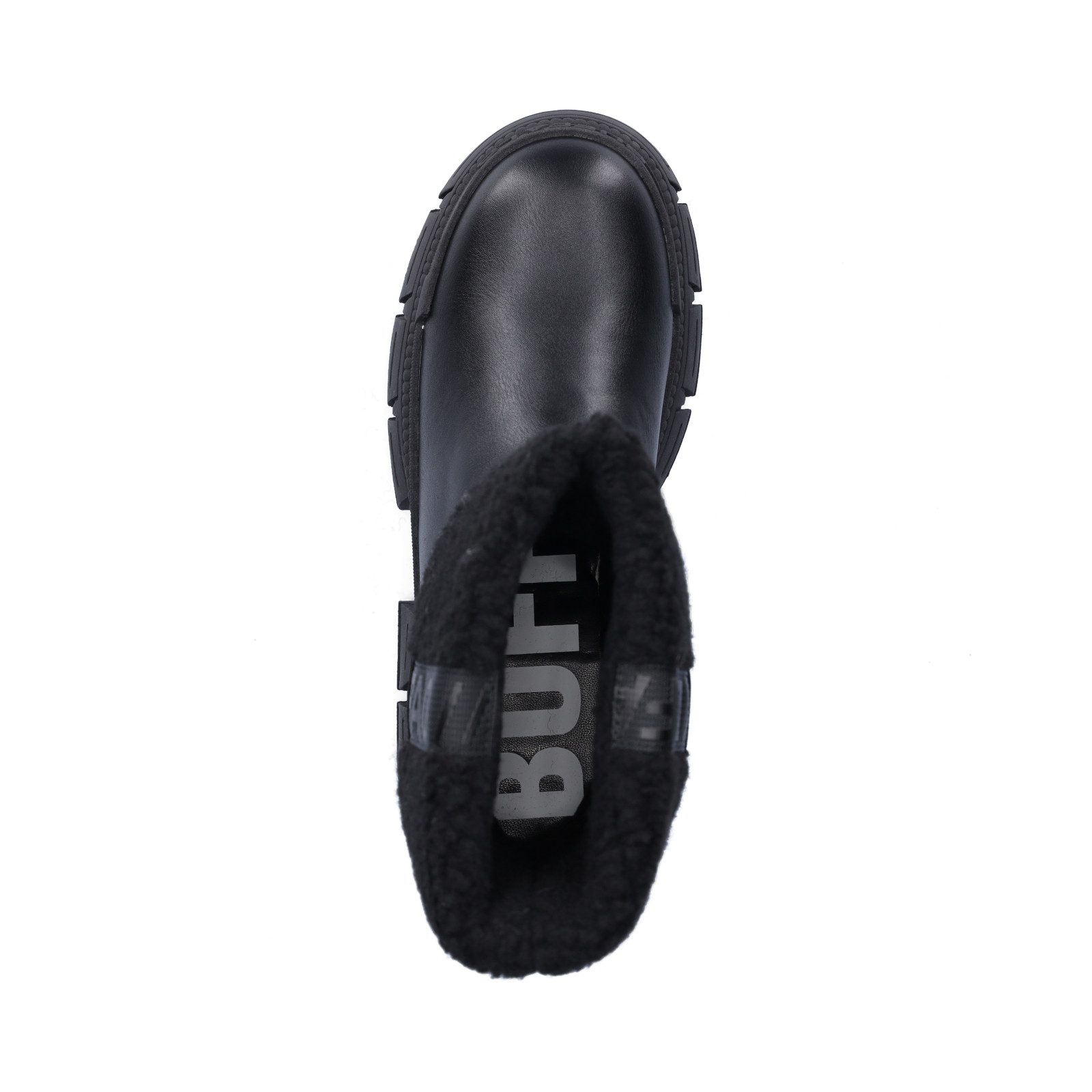 Buffalo Buffalo Damen Boot Gospher Fold schwarz Ankleboots