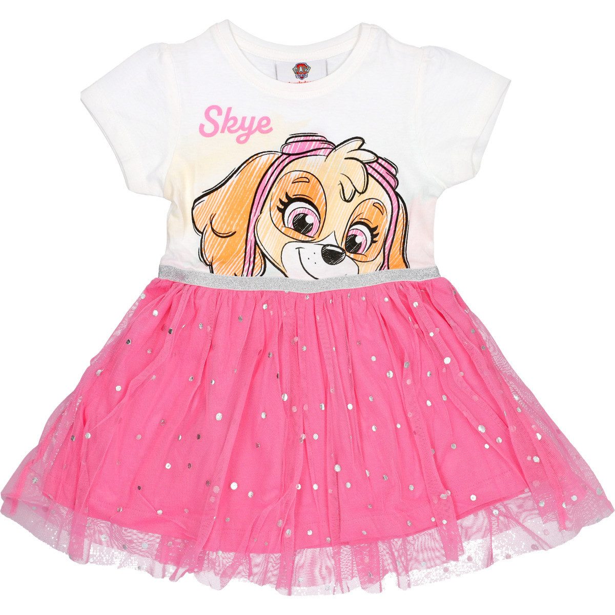 PAW PATROL Jerseykleid Skye Mädchen (1-tlg) Bekleidung, Outfit, Dress, Robe, Sommerkleid