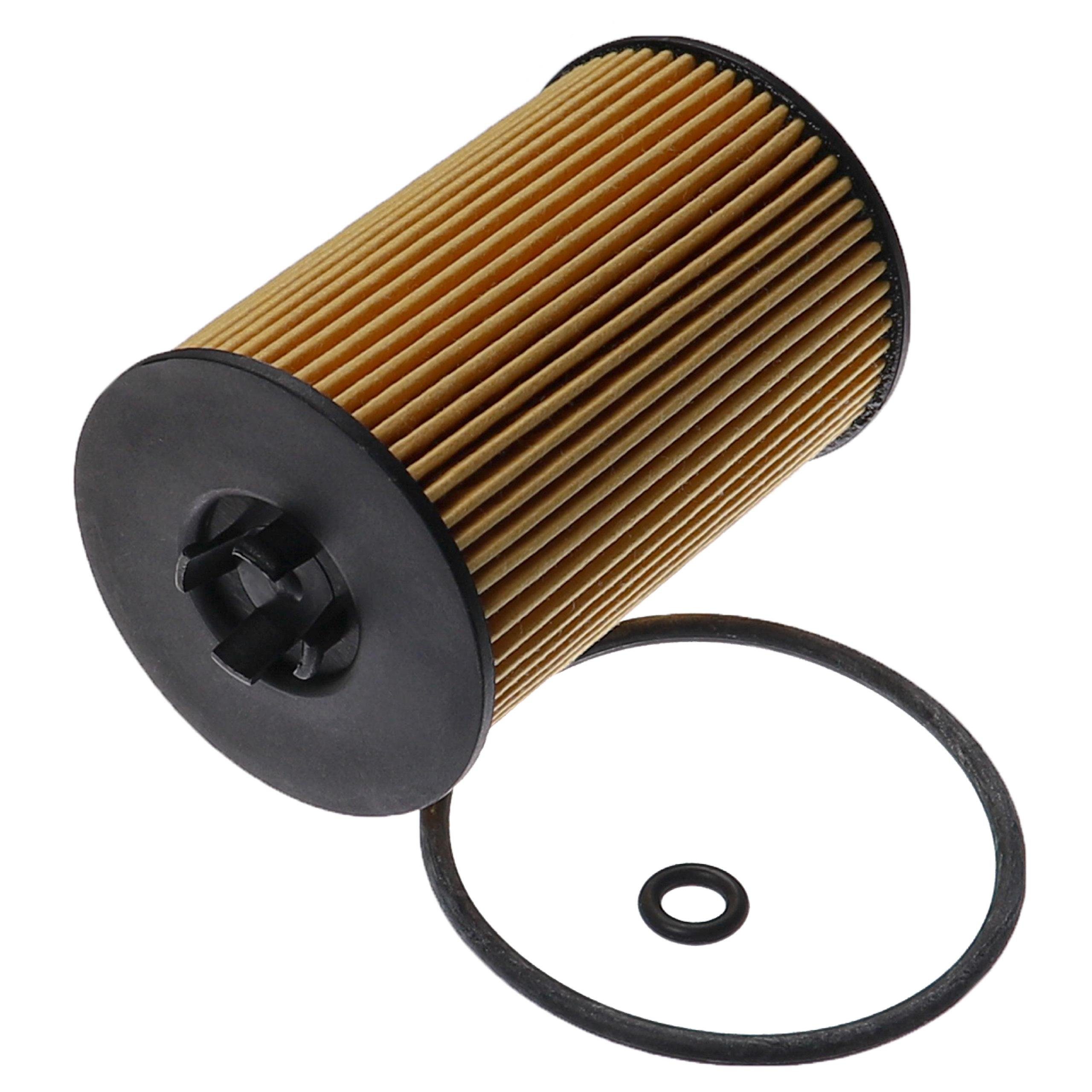 vhbw Ersatzfilter passend für Seat Leon ST 2013/08-2021/12 5F8 2.0 TDi 1968 ccm 135 KW, Zubehör für Seat Leon ST 2013/08-2021/12 5F8 2.0 TDi 1968 ccm 135 KW 184 PS, Einfache Installation