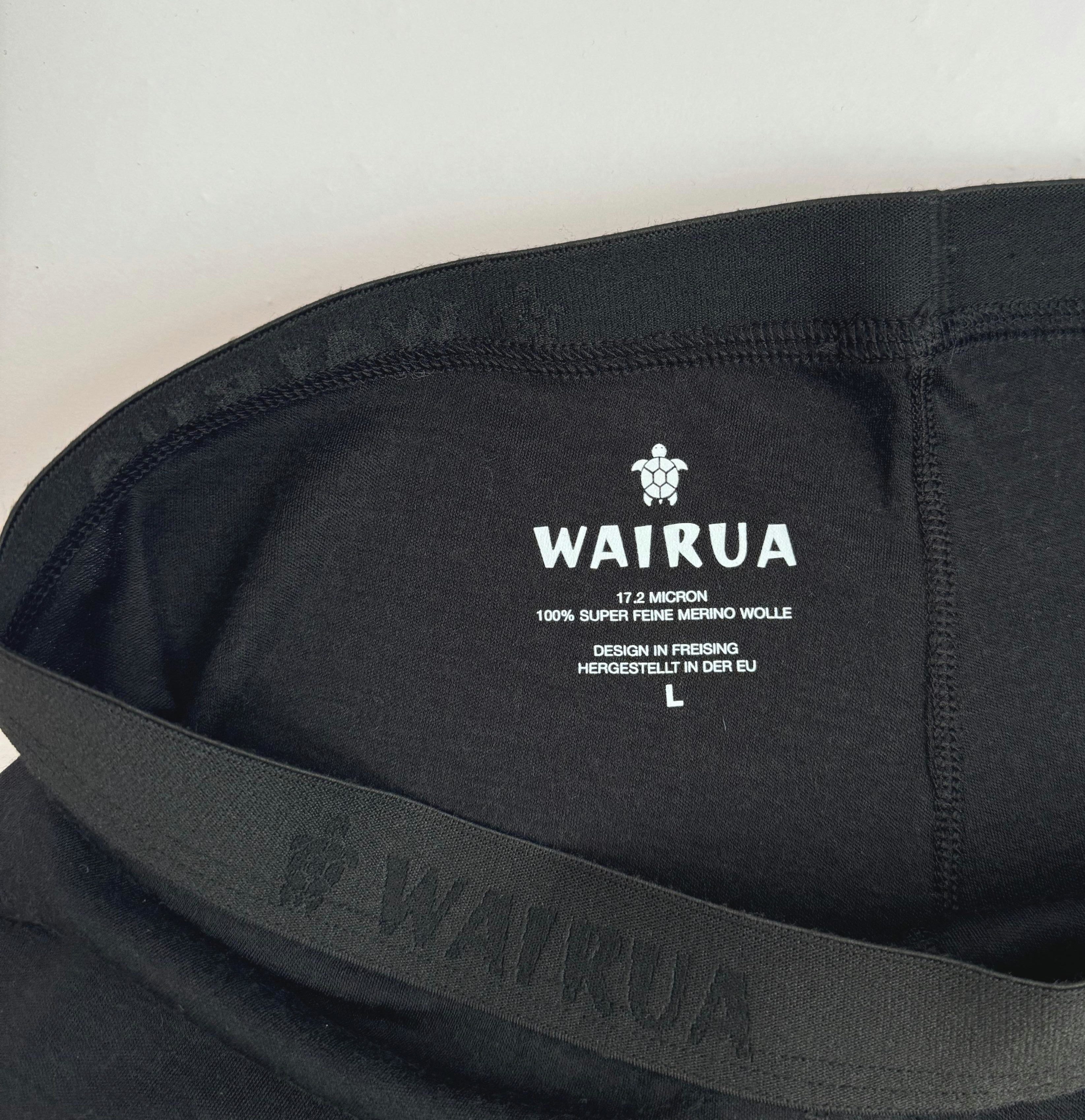 WAIRUA Thermounterhose 100% Merino Wolle 17.2 Micron Super Fein Base Layer Skiunterwäsche ohne kratzende Etiketten