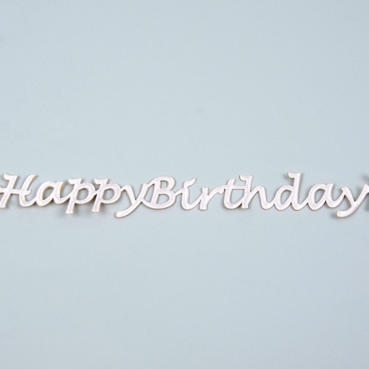 Deko AS Bastelband SeKleBo® Selbstklebende Bordüre "Happy Birthday" - rosa - 94210 02