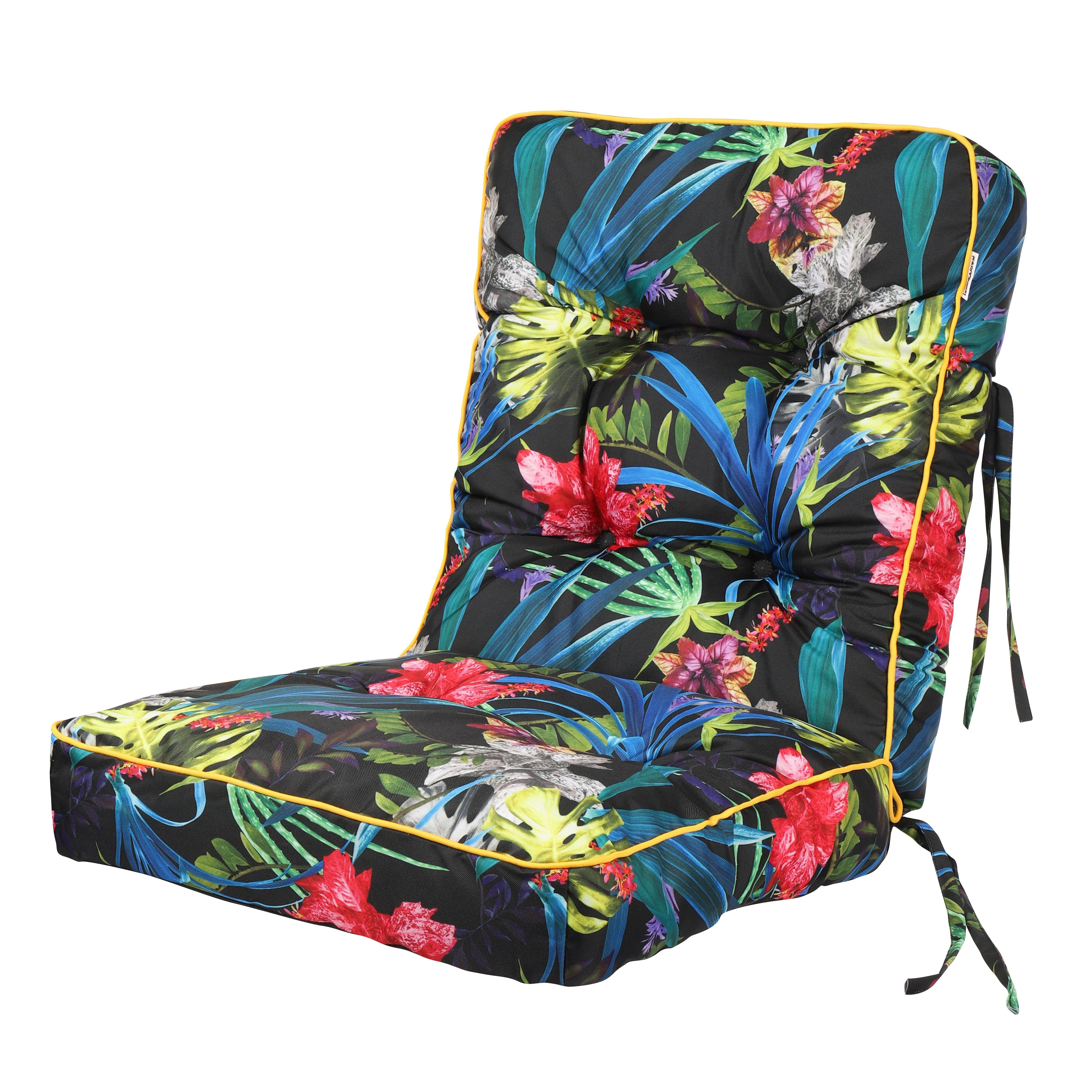 Hobbygarden Bankauflage Polsterauflage für Hollywoodschaukel Gartenbank Gartenschaukelkissen, wasserabweisend, UV-beständig, Made in EU