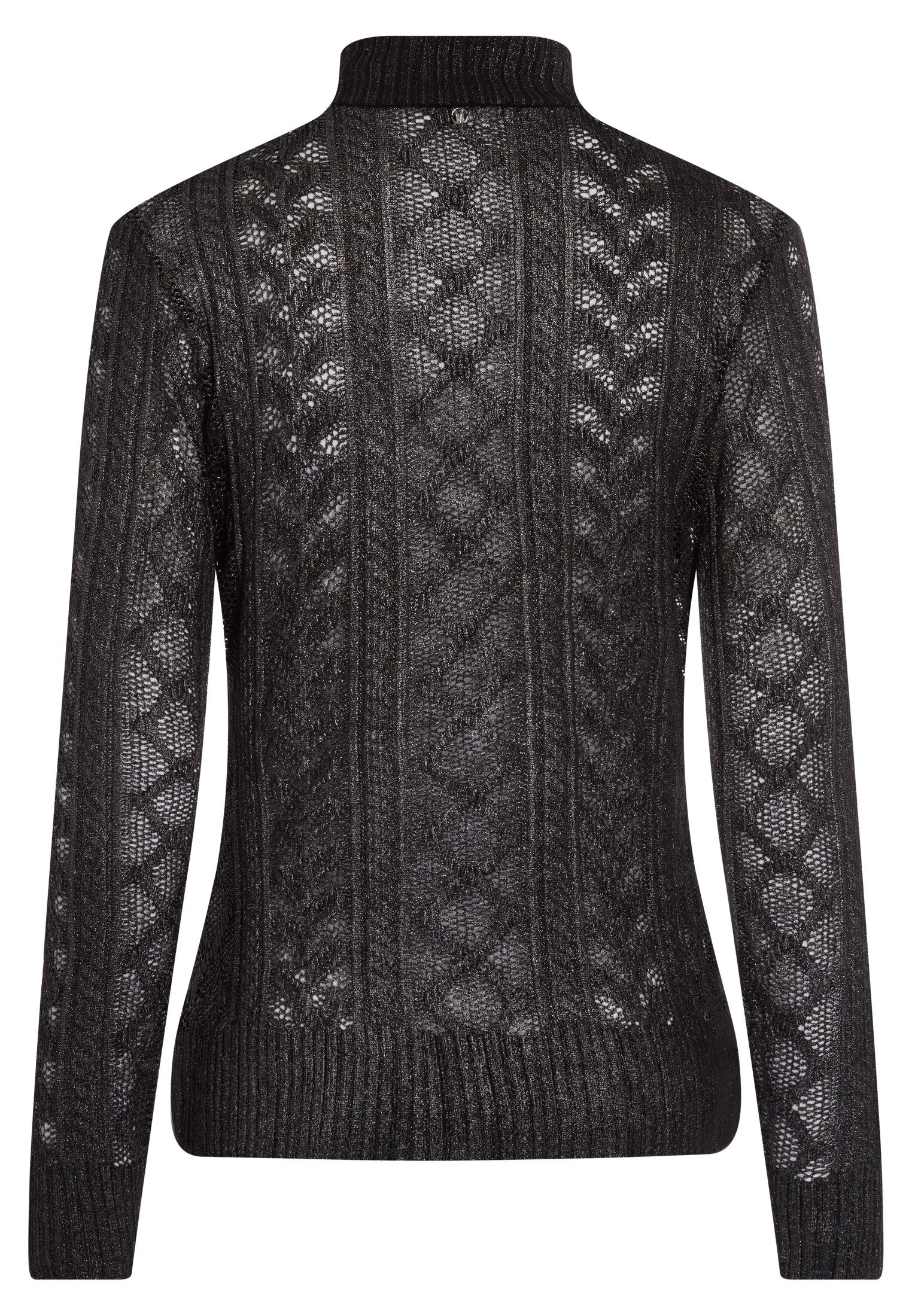 MARC AUREL Langarmshirt mit Zopfmuster günstig online kaufen