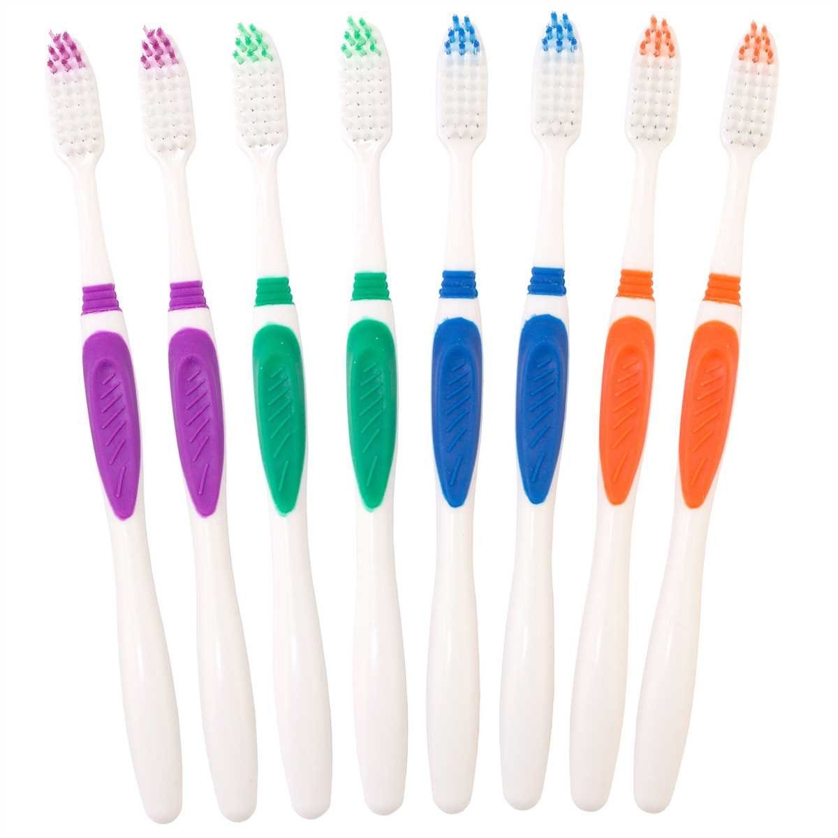 Zahnbürste Zahnbürsten, 8er Set, Erwachsene