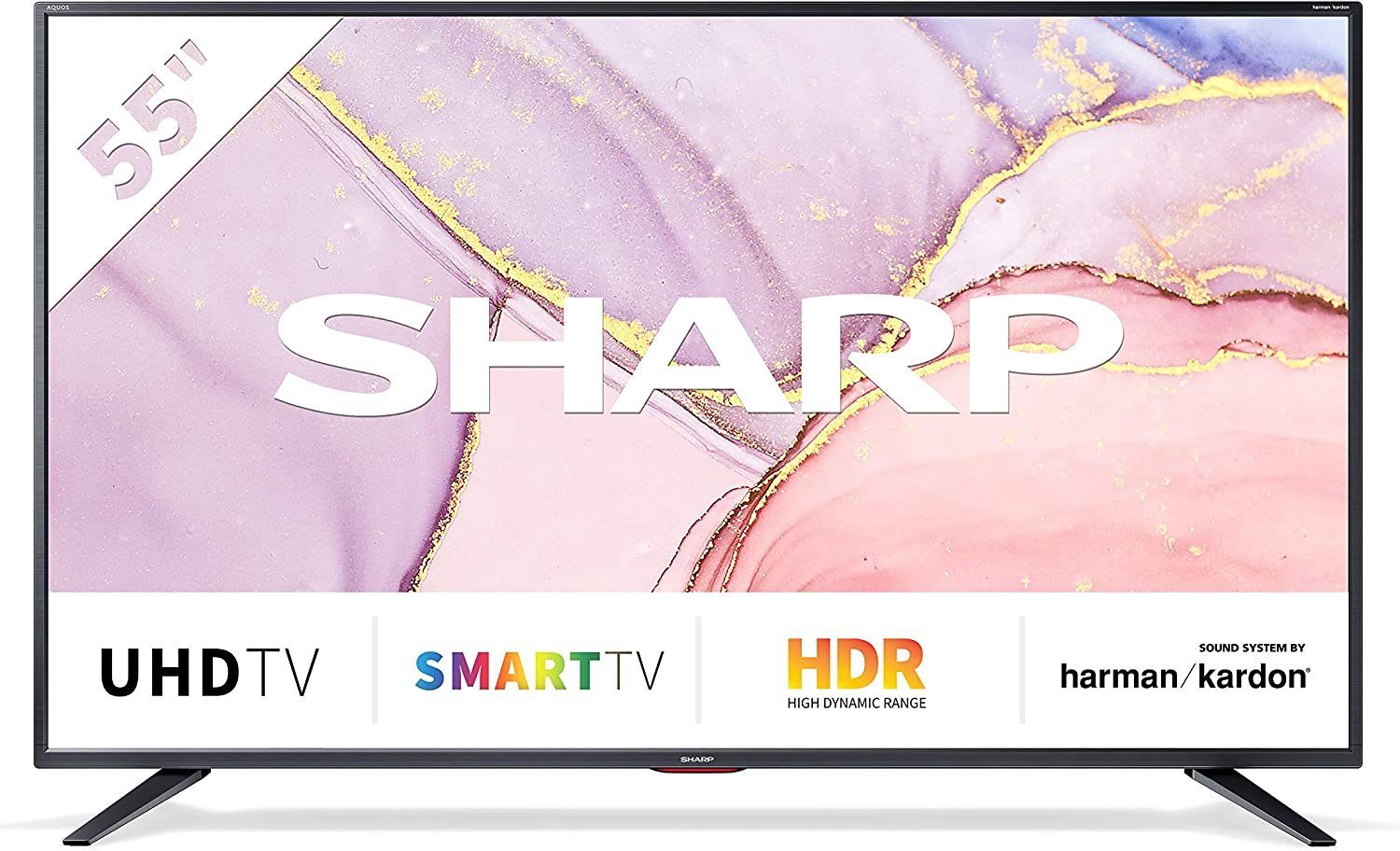 Sharp 4TC65BJx LCDLED Fernseher (163 cm/65 Zoll, Ultra HD 4K, Smart