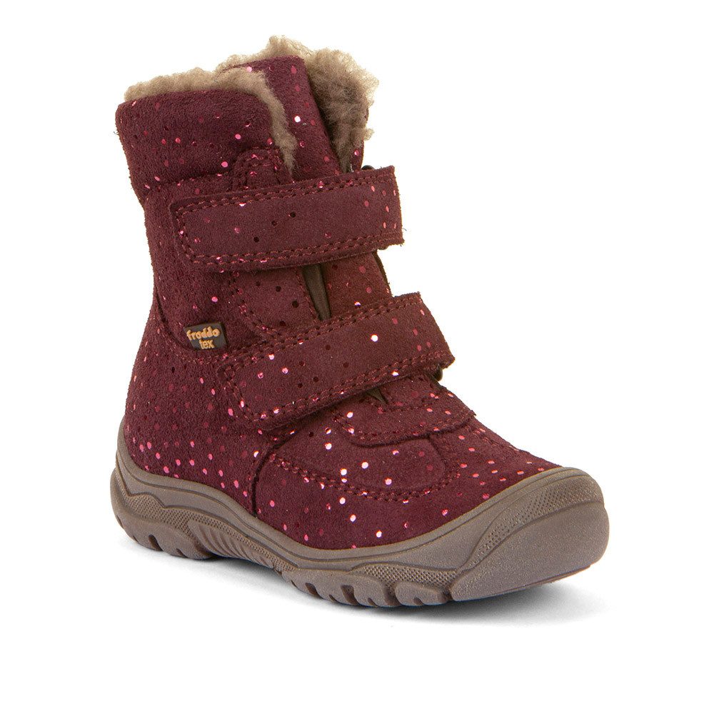 froddo® LINZ WOOL TEX HIGH Winterstiefel Klettstiefel, Snowboots mit Wollfutter