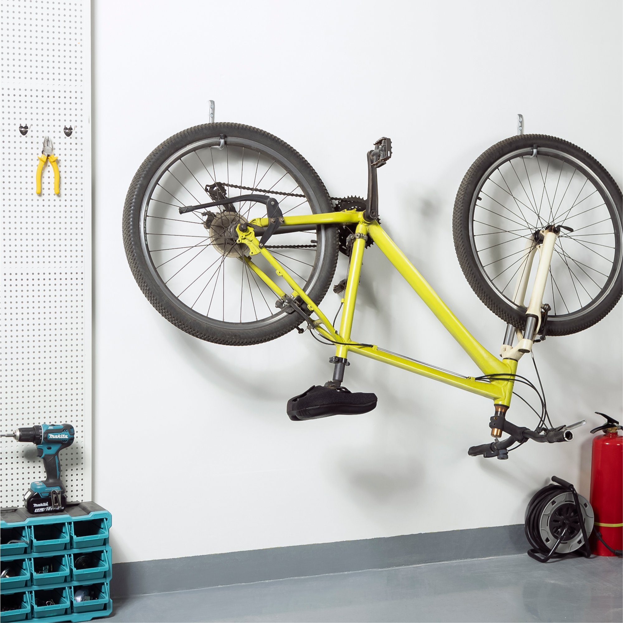 Navaris Deckenhaken 8x Garagenhaken - Wandhaken Set - Garage Aufbewahrungsh günstig online kaufen