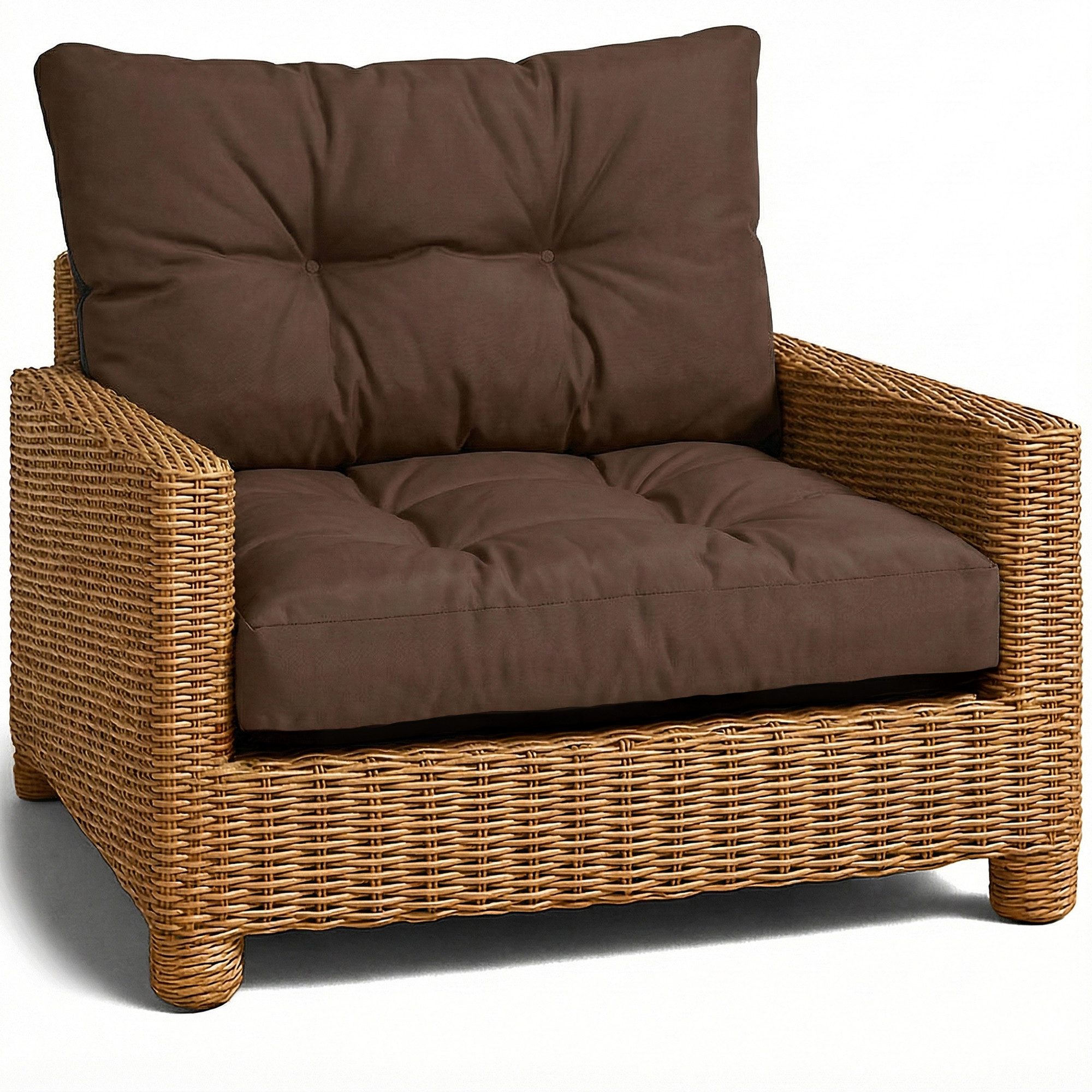 Amazinggirl Sitzkissen Polster für Gartenmöbel - Lounge Kissen Outdoor
