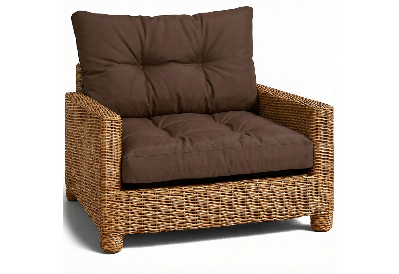 Amazinggirl Sitzkissen Polster für Gartenmöbel - Lounge Kissen Outdoor