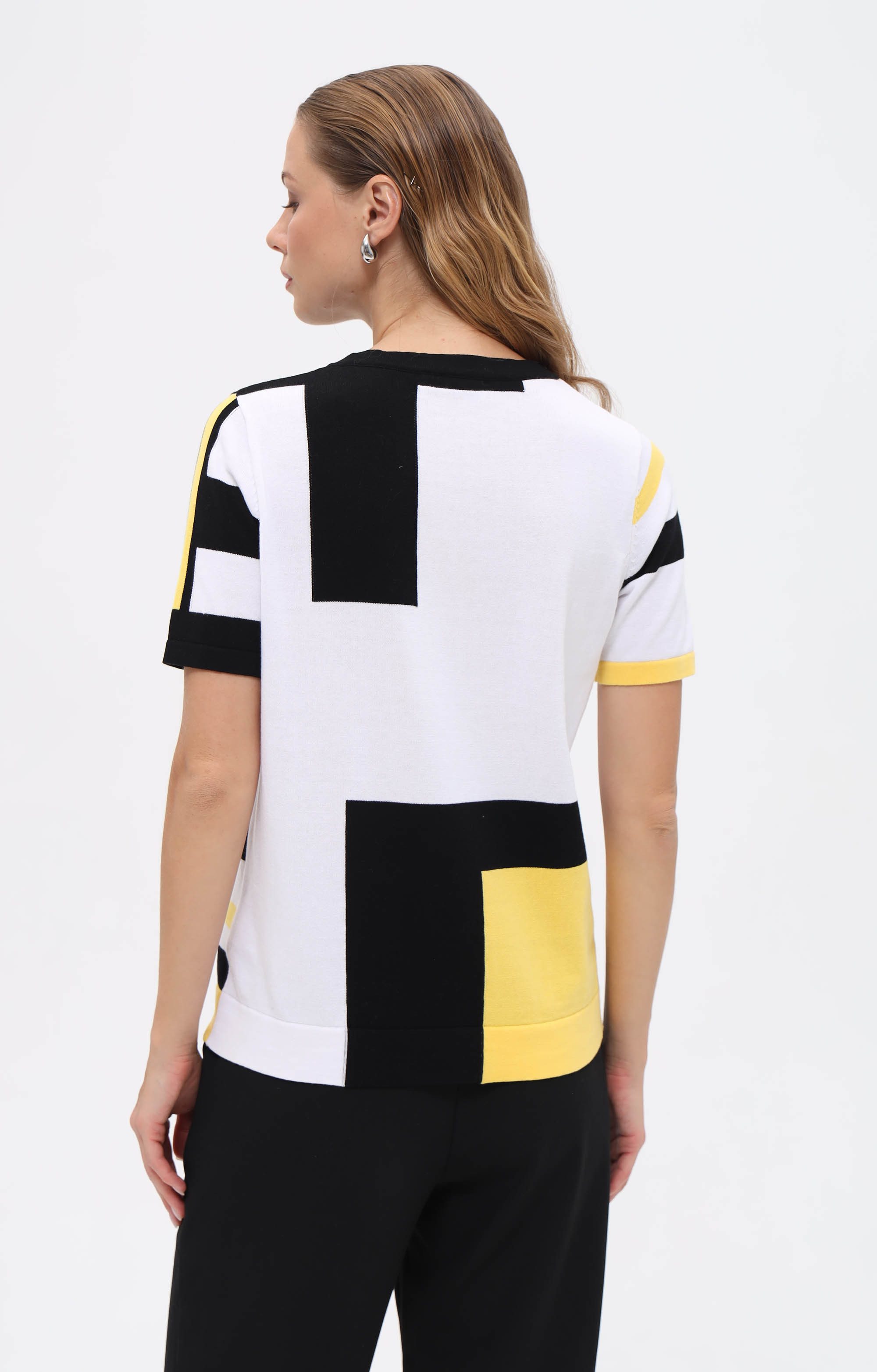 Passioni T-Shirt im Color Block-Design – Bild 4 von 5
