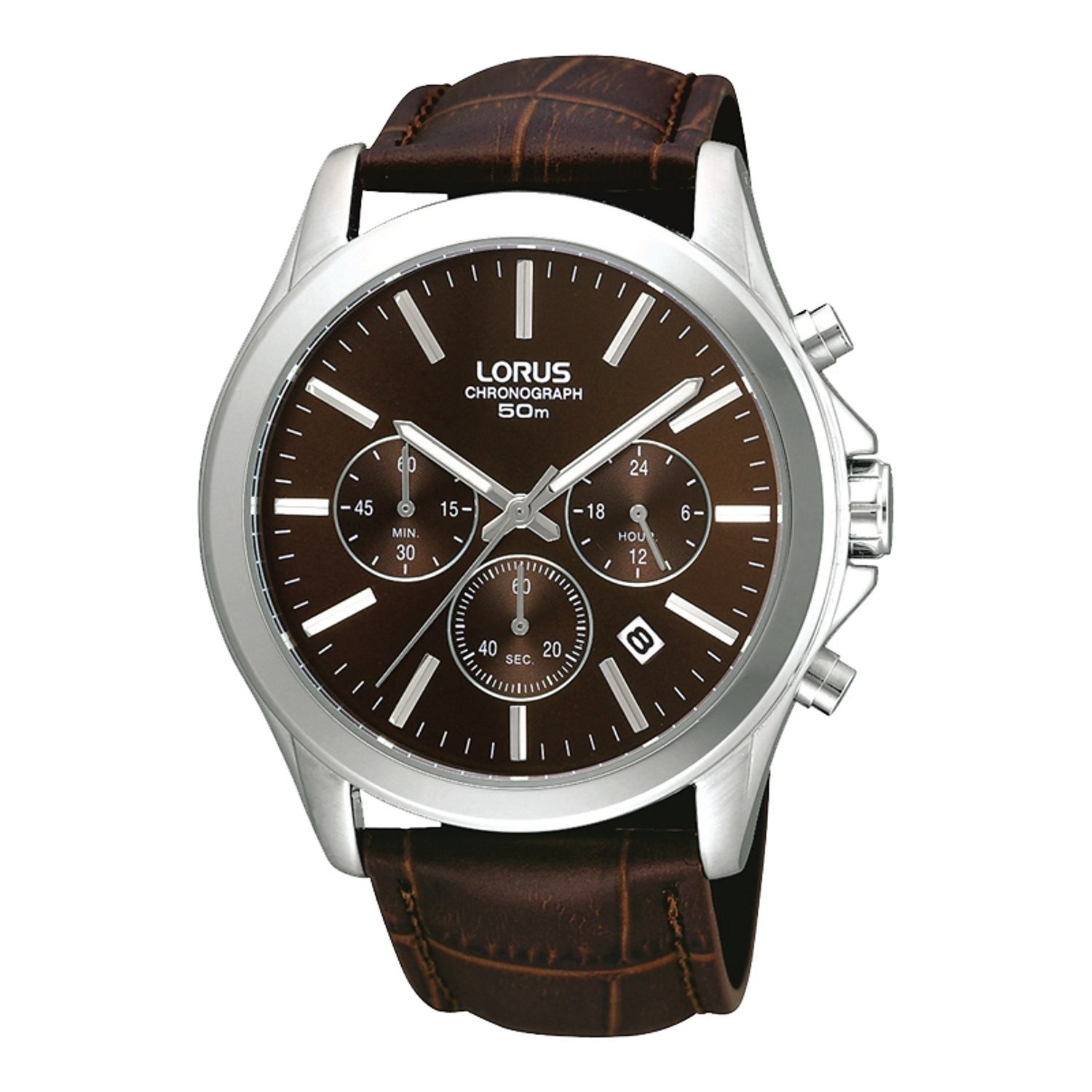 LORUS Chronograph Uhr Leder