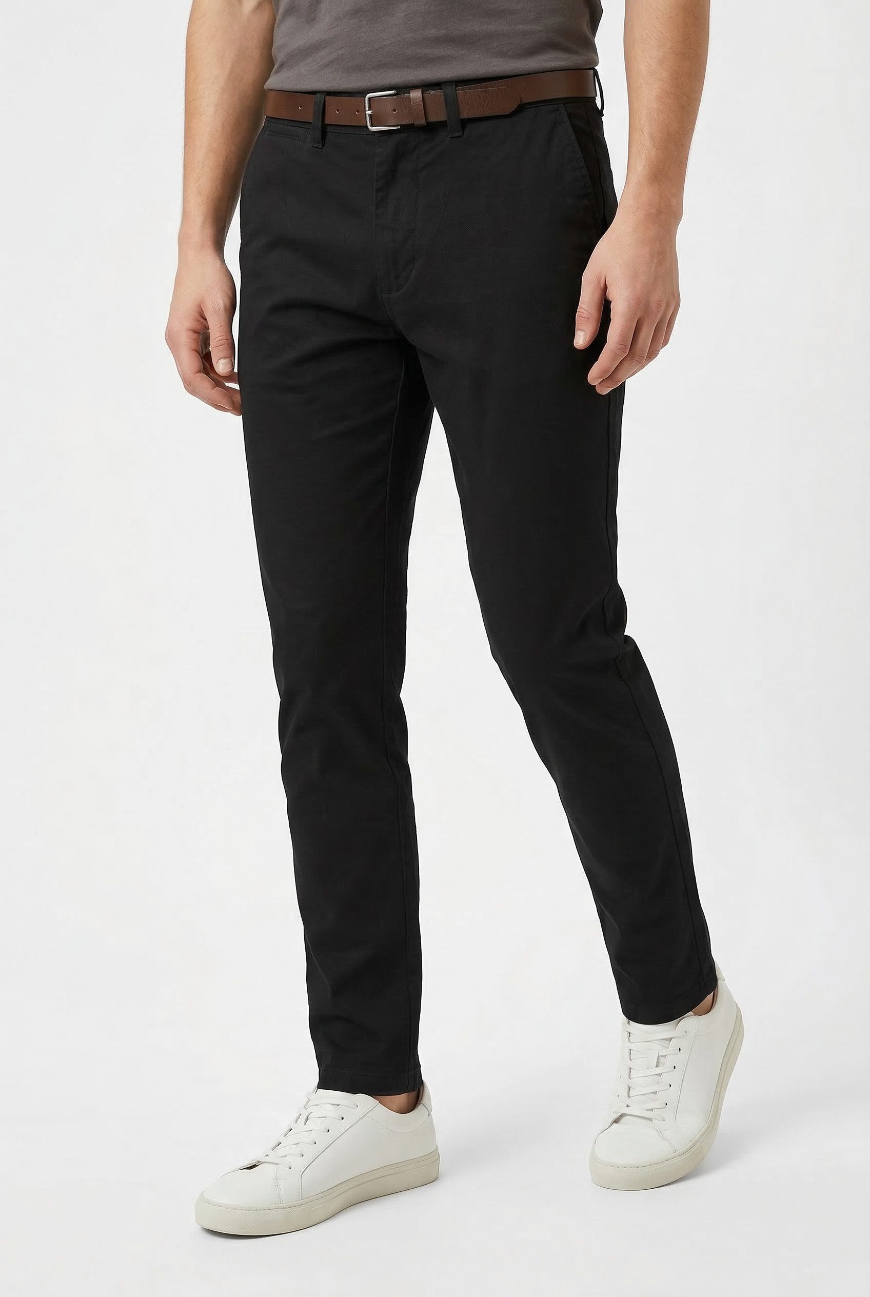 Jack & Jones Chinohose JPSTMARCO ADAM BELTED CHINO