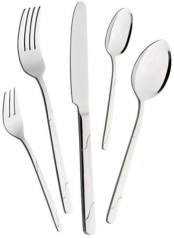 Mulex Besteck-Set Seattle (30-tlg), 6 Personen, Edelstahl 18/0, hochglanzpoliert