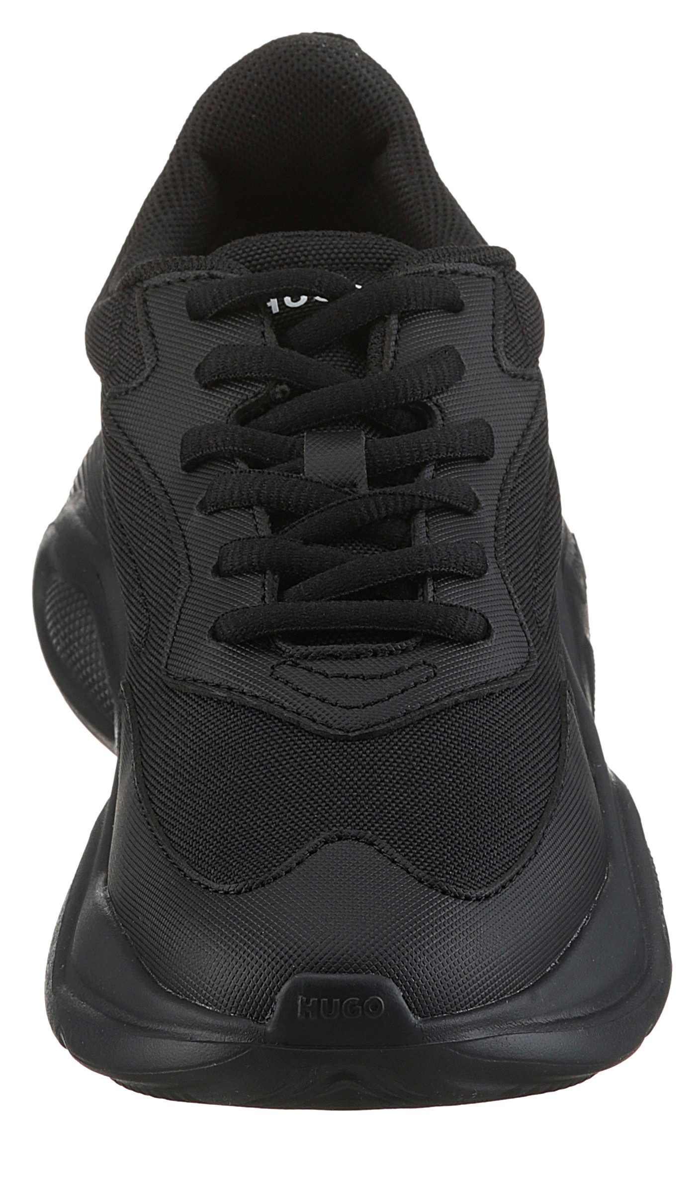 HUGO Leon_Runn Sneaker, Schnürschuh, Halbschuh, Freizeitschuh, HUGO Schriftzug an der Ferse