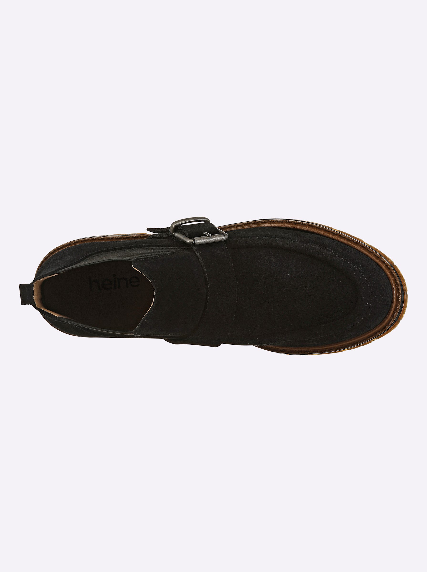 heine Kurzstiefelette Stiefelette Stretcheinsatz