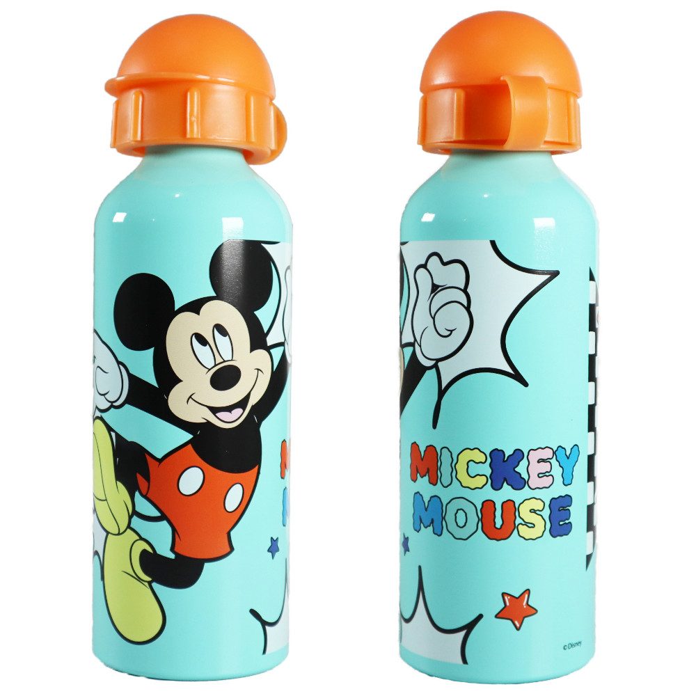 Trinkflasche Disney Mickey Maus Kinder Aluminium Wasserflasche Flasche 520 ml