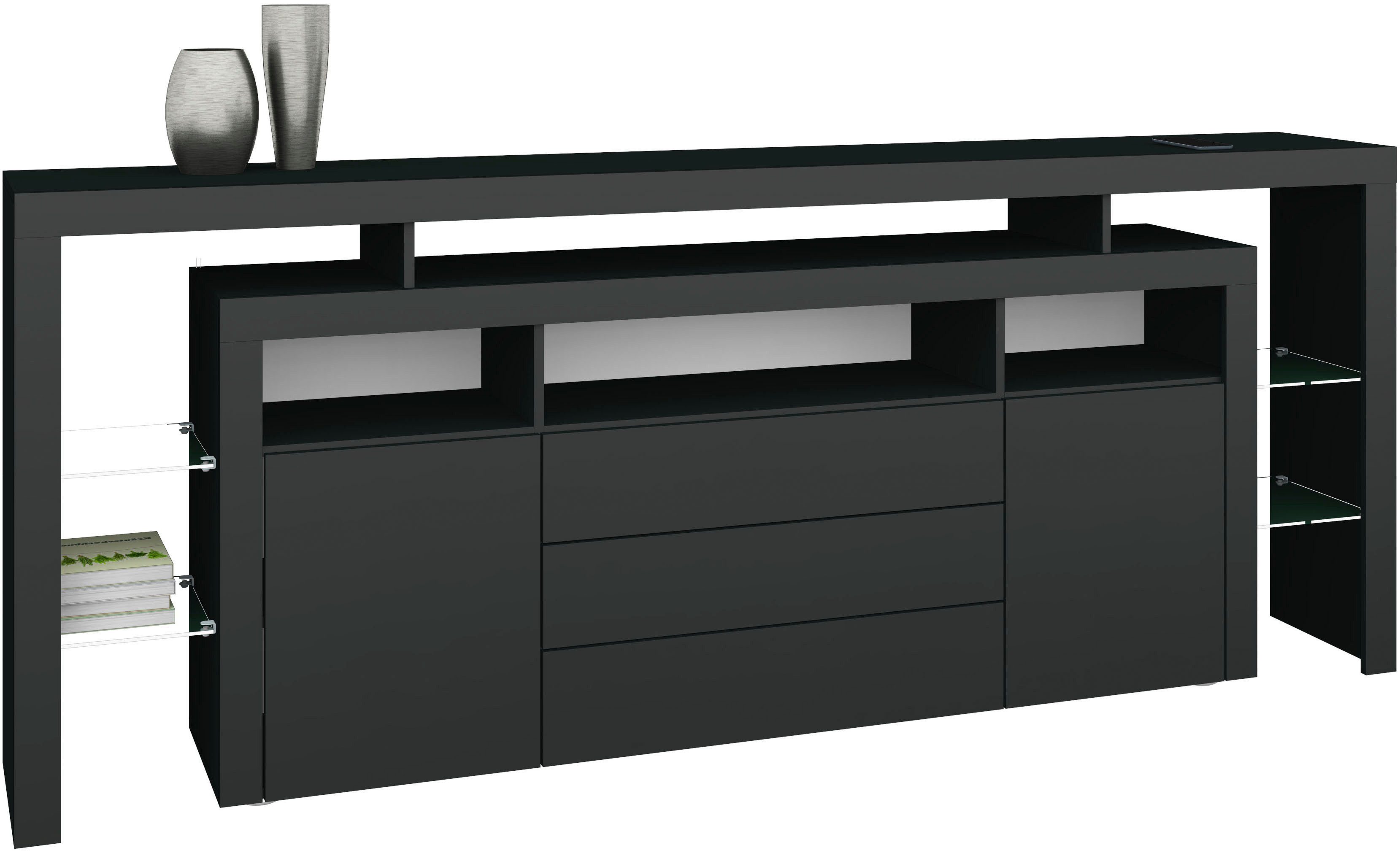 borchardt Möbel Sideboard Rosario, Breite 220 cm