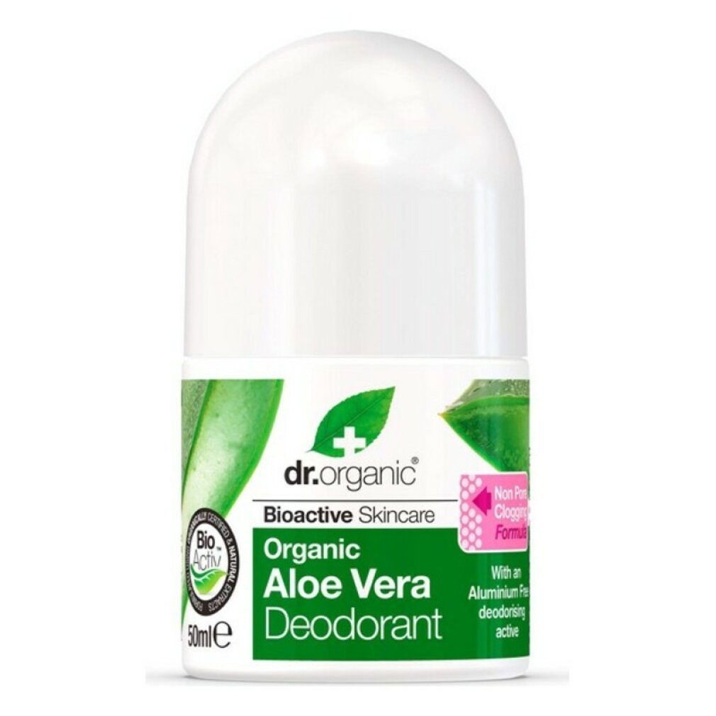 Organic VERA ml desodorante 50 ALOE roll-on Dr. Deo-Zerstäuber