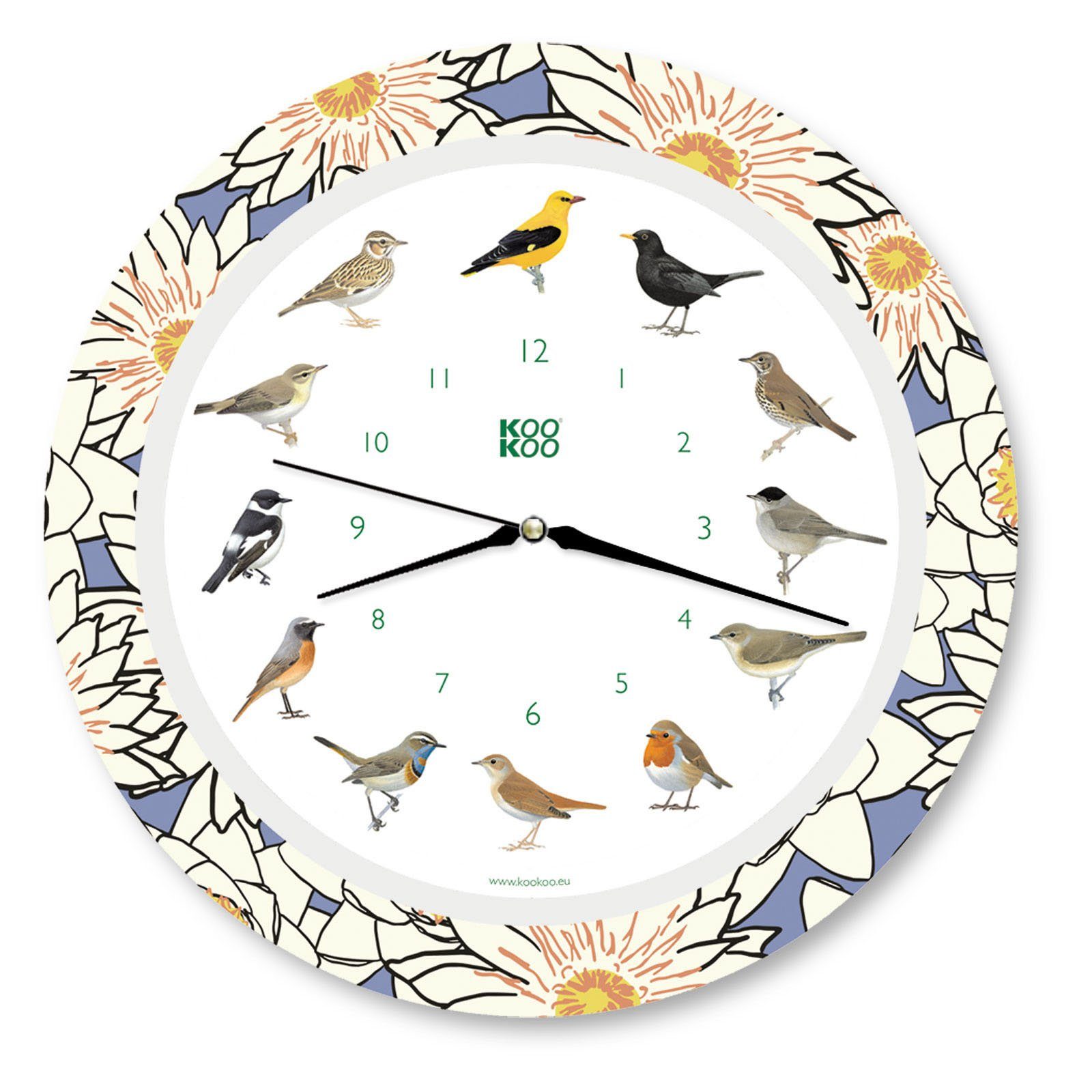KOOKOO Wanduhr Singvögel günstig online kaufen