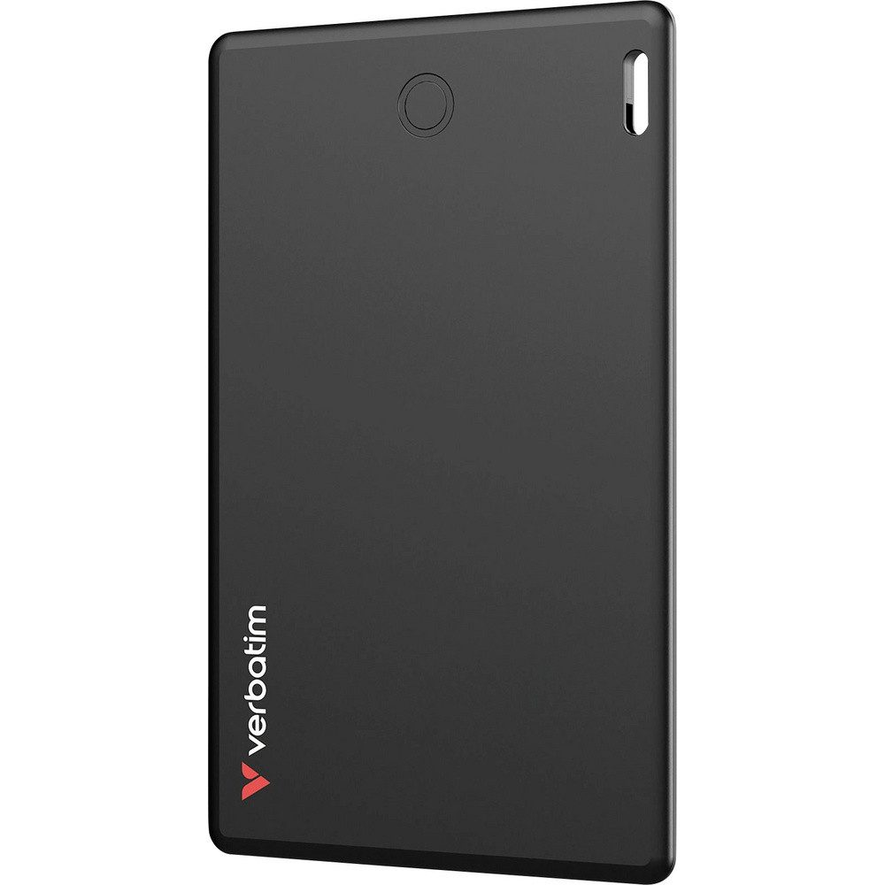 Schlüsselanhänger Verbatim My Finder Card 1-Pack Bluetooth-Tracker Schwarz