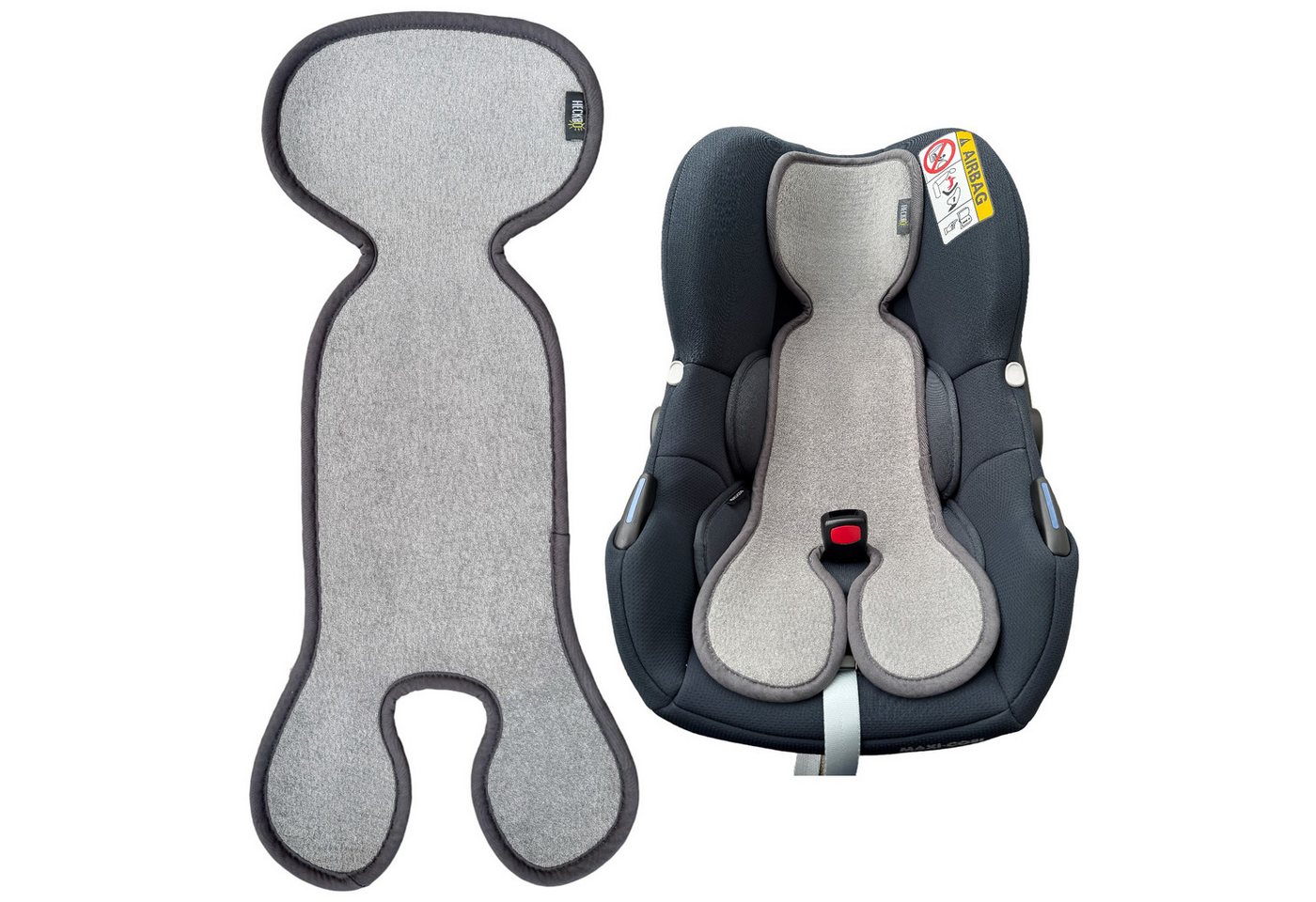 HECKBO Kinder-Sitzauflage Kinder Sitzauflage Sommer Antischwitz für Kinderwagen