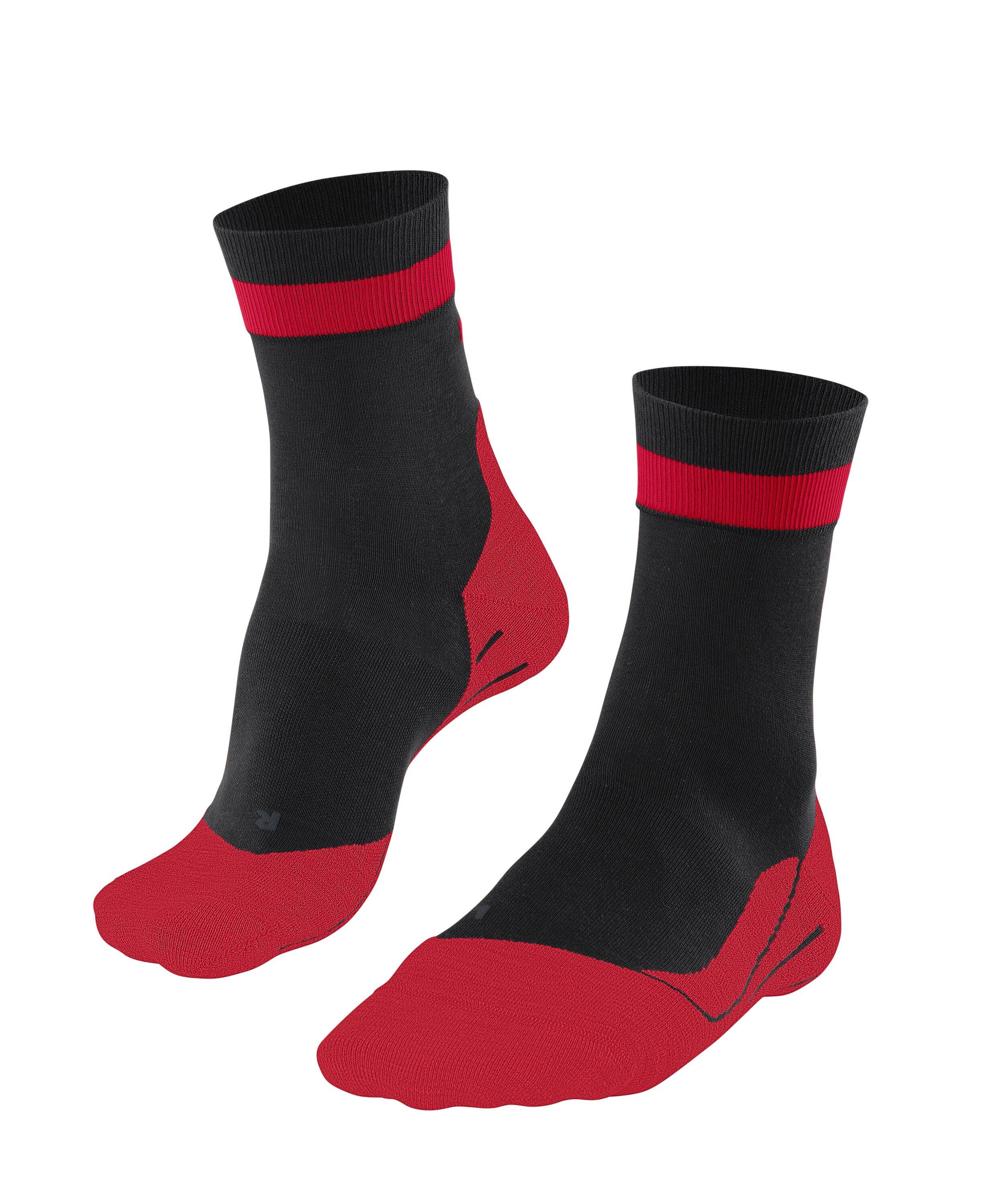 FALKE Laufsocken RU4 Endurance (1-Paar) leichte Laufsocke mit mittlerer Polsterung black (3008) | Socken