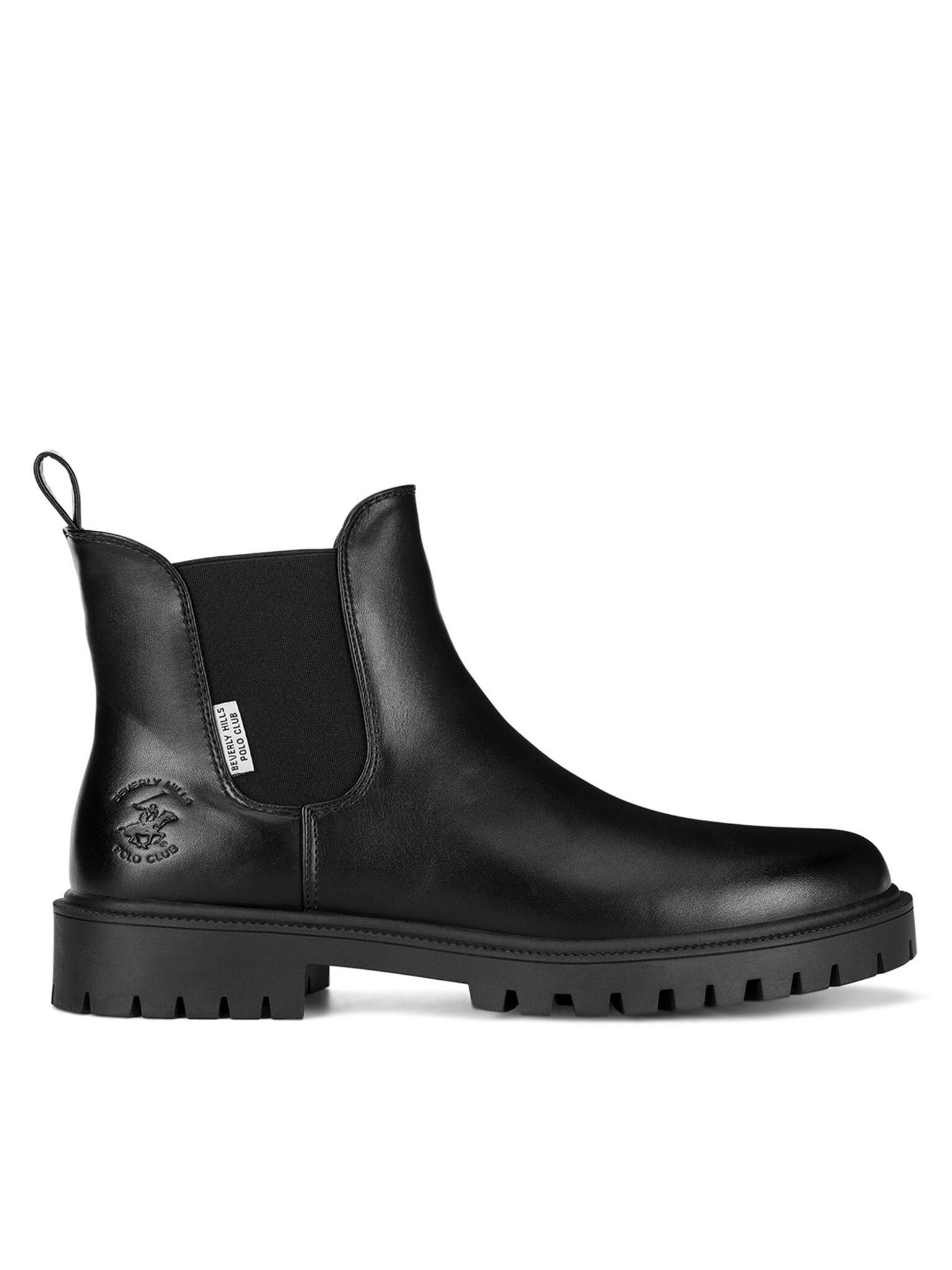 Beverly Hills Polo Club Damen Chelsea Boots Schwarz HY2T628-1 Chelseaboots