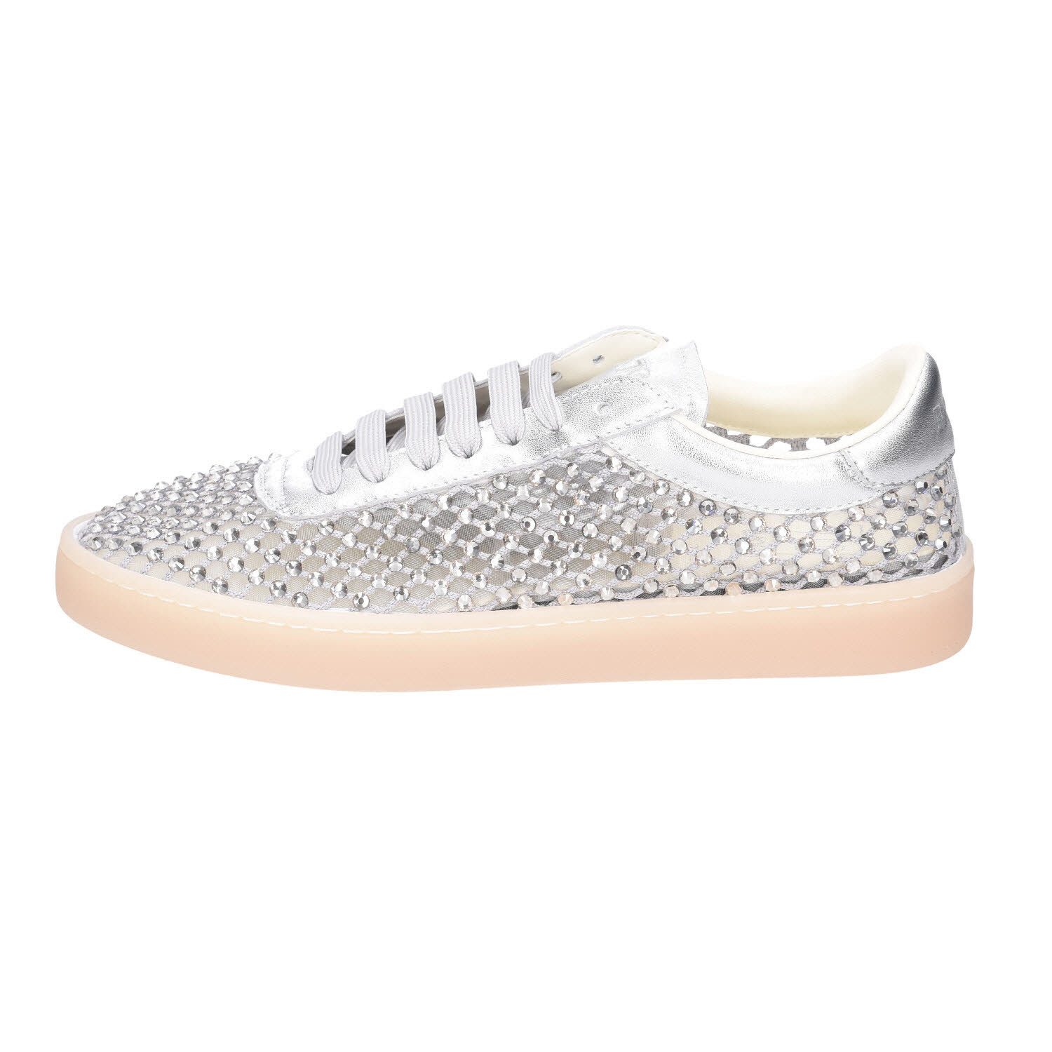 Back 70 Strass Silver Schnürschuh günstig online kaufen