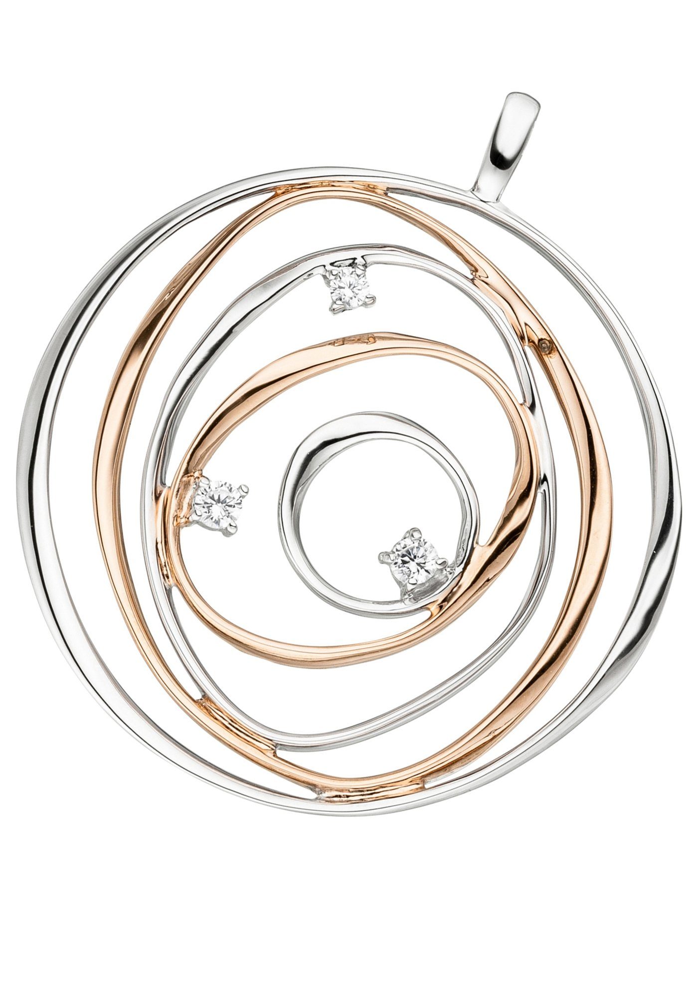 JOBO Kettenanhänger Anhänger mit Zirko...