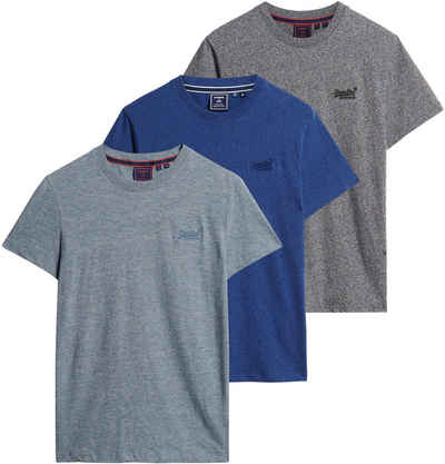 Superdry T-Shirt ESSENTIAL TRIPLE PACK T-SHIRT (Packung, 3-tlg)