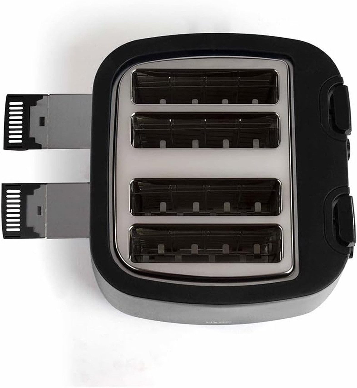 LIVOO Toaster DOD167N für 4 Scheiben Toast, 1500 W