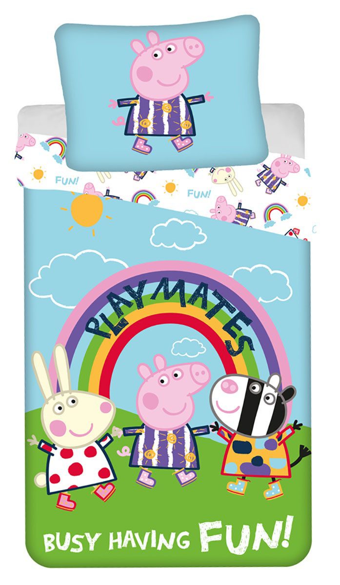 Kinderbettwäsche Peppa Pig