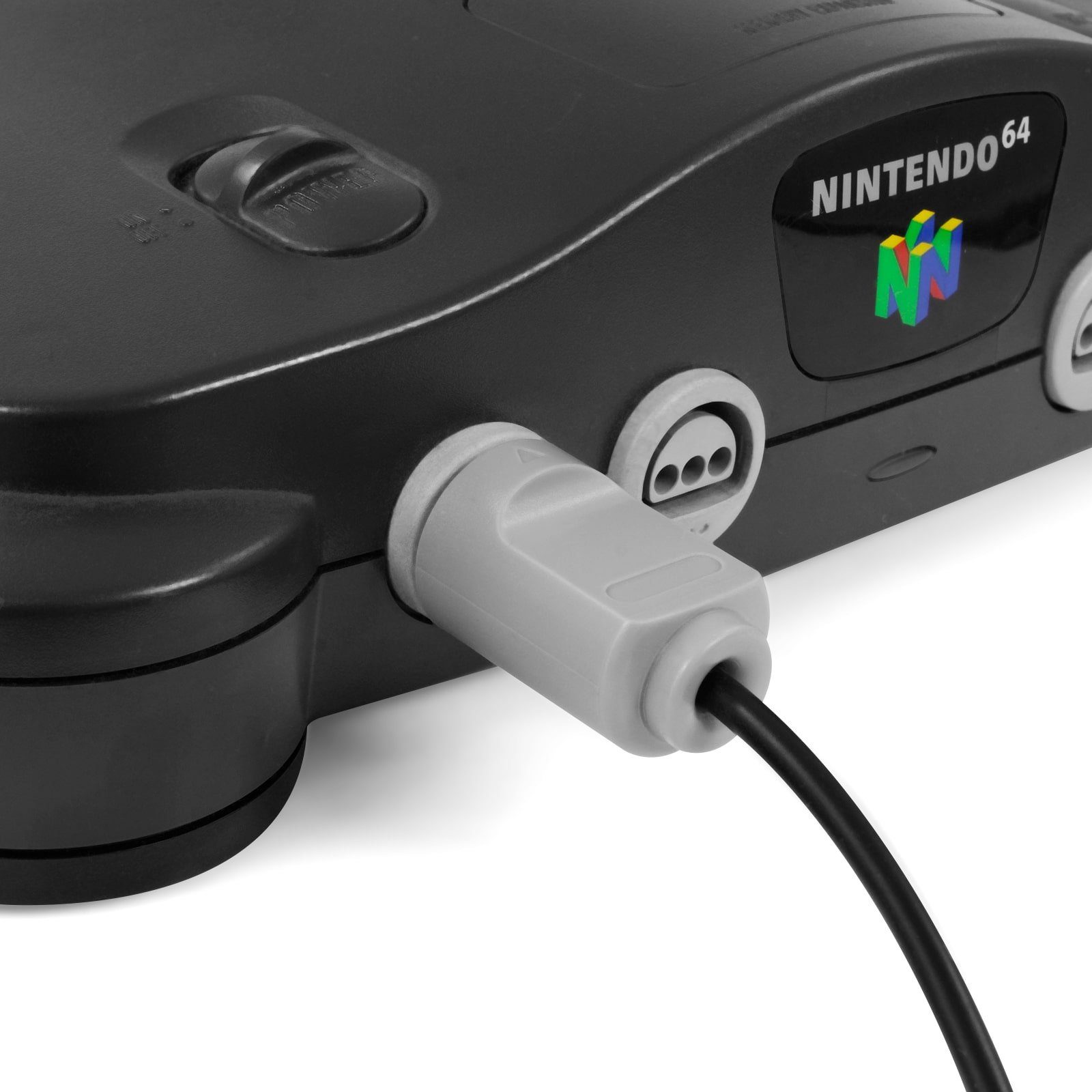 EAXUS Gamepad 1x N64) Controller 64 Nintendo für in Grau St., für Schwarz, Schwarz/Grau (1 1x