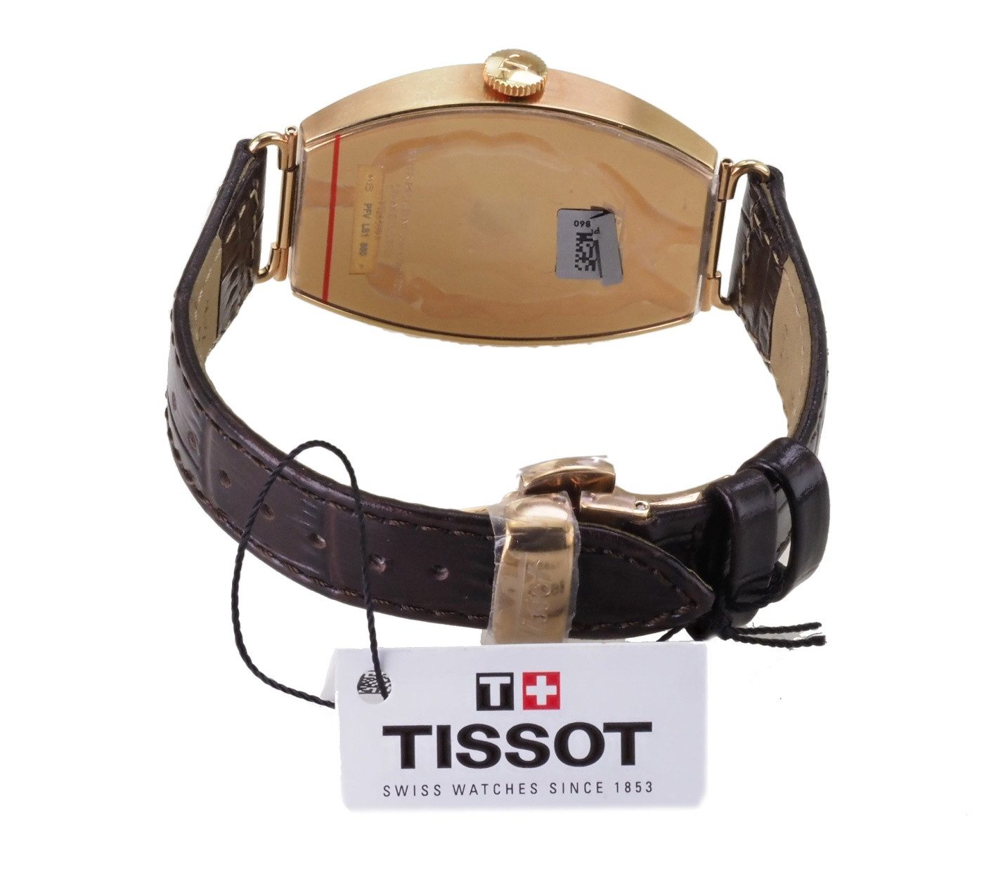 Tissot Quarzuhr Tissot Herren Quarz Uhr HERITAGE PORTO T1285093603200, (Schwarz)